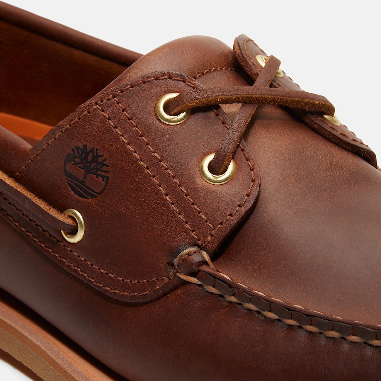 Handgefertigter Bootsschuh fr Herren in Braun TBL Braun ALT7