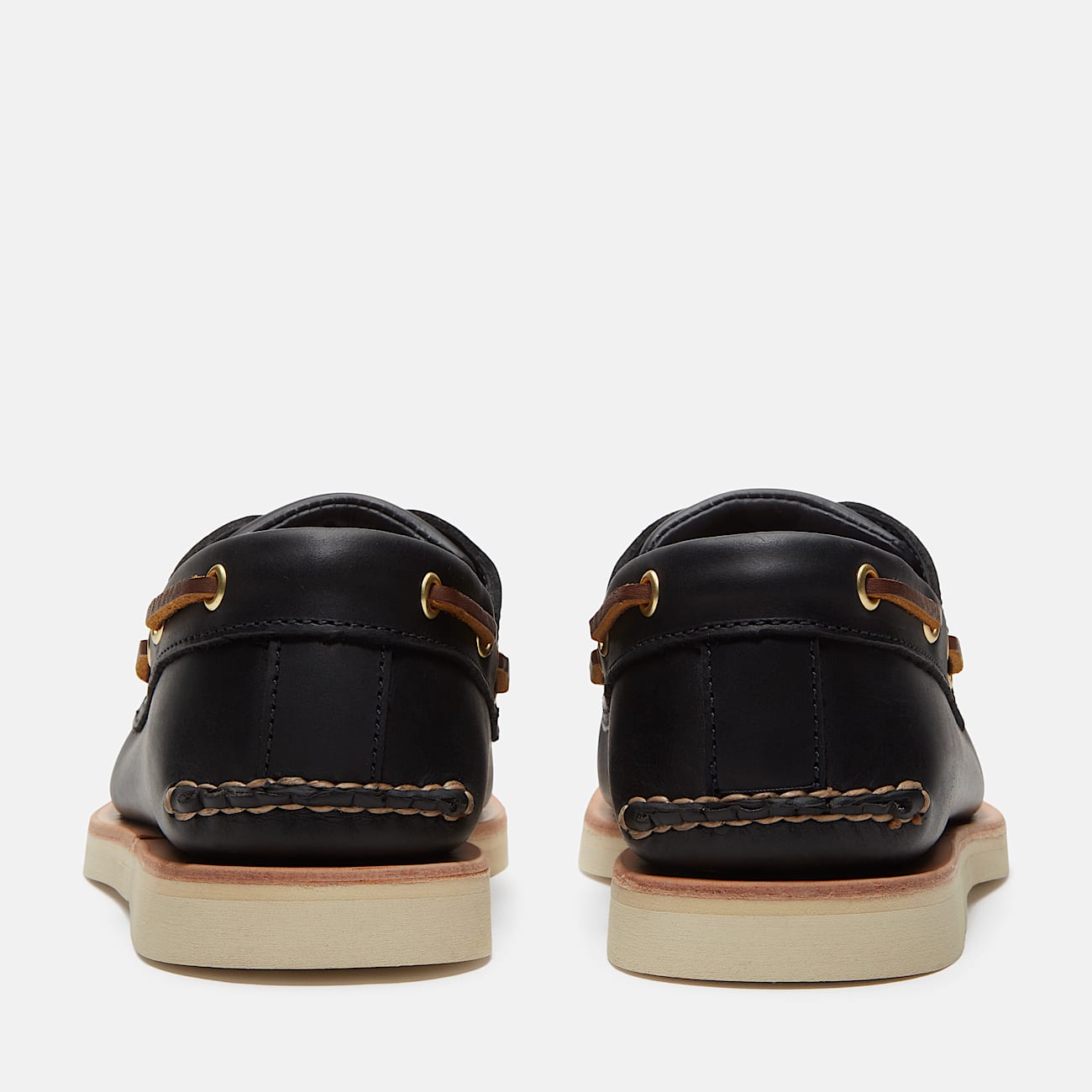 Crafted Boat Shoe for Men in Black TBL Black ALT5