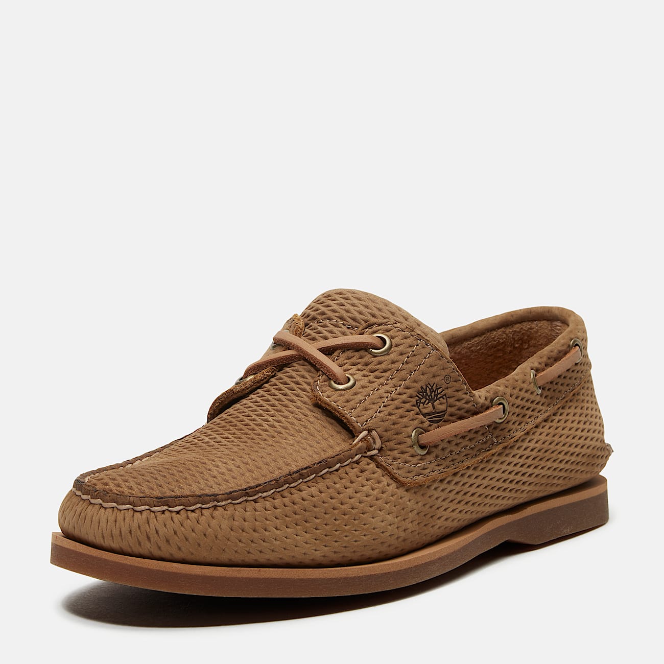 Lake House Classic 2Eye Boat Shoe for Men in Beige TBL Beige ALT9