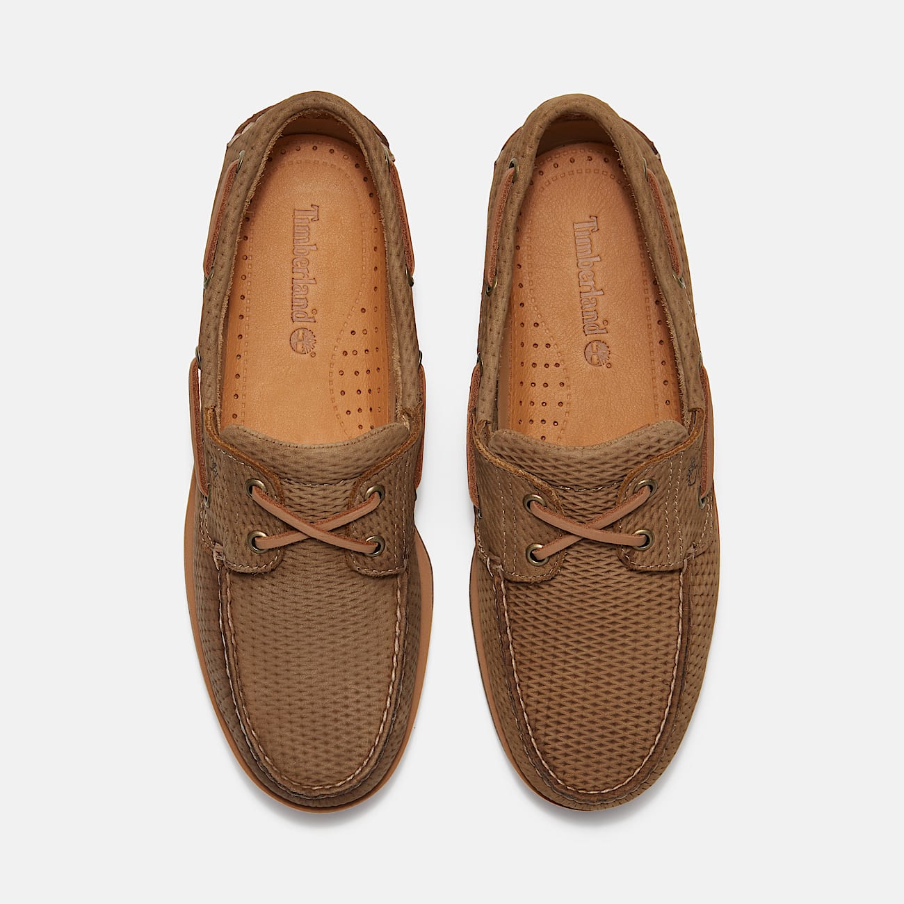 Lake House Classic 2Eye Boat Shoe for Men in Beige TBL Beige ALT2