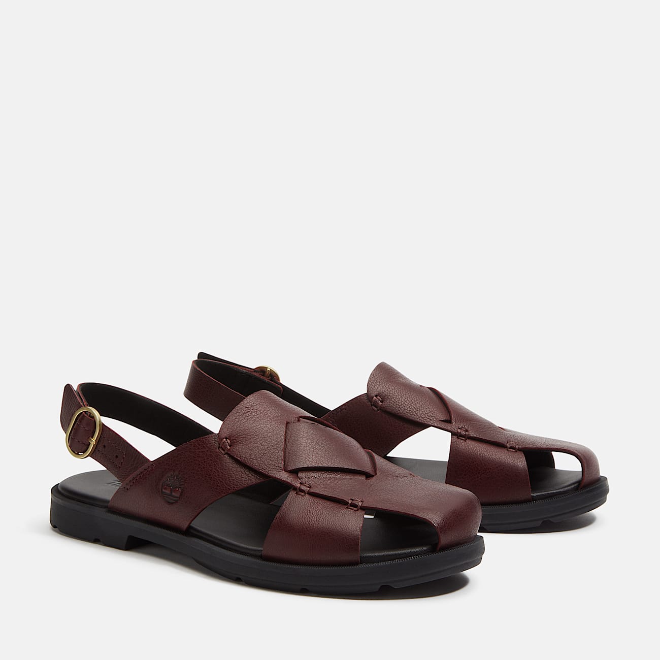 Calista Bay Backstrap Sandal for Women in Burgundy TBL Burgundy ALT4