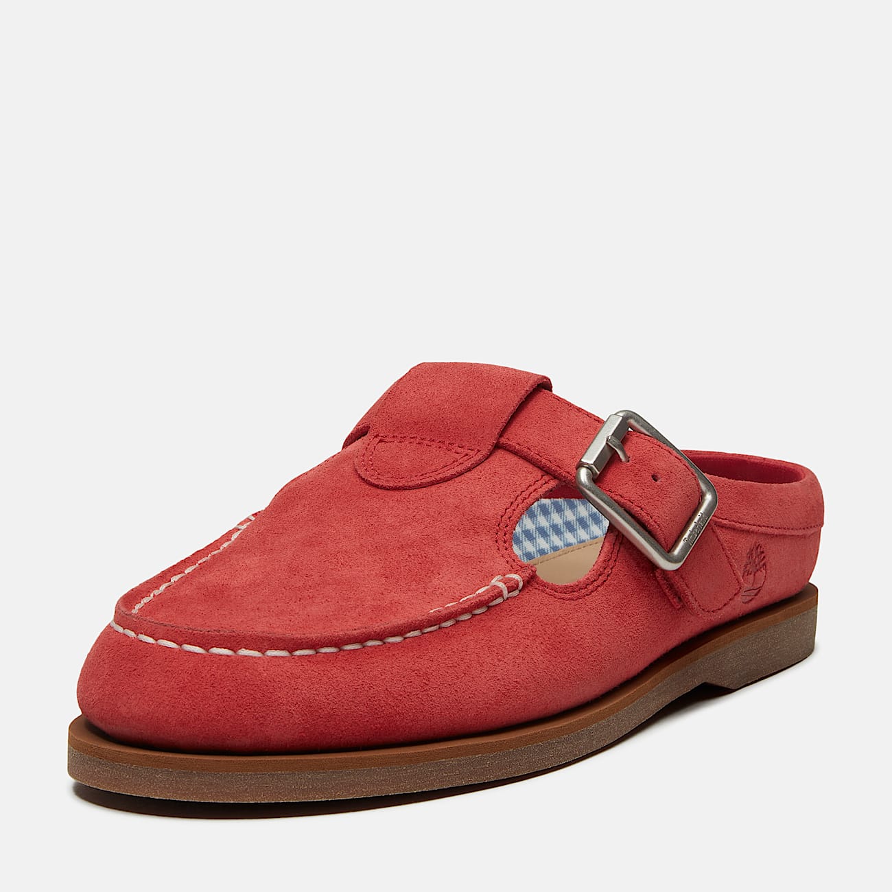 Timberland® Classic Boat Mule for Women in Red - 11