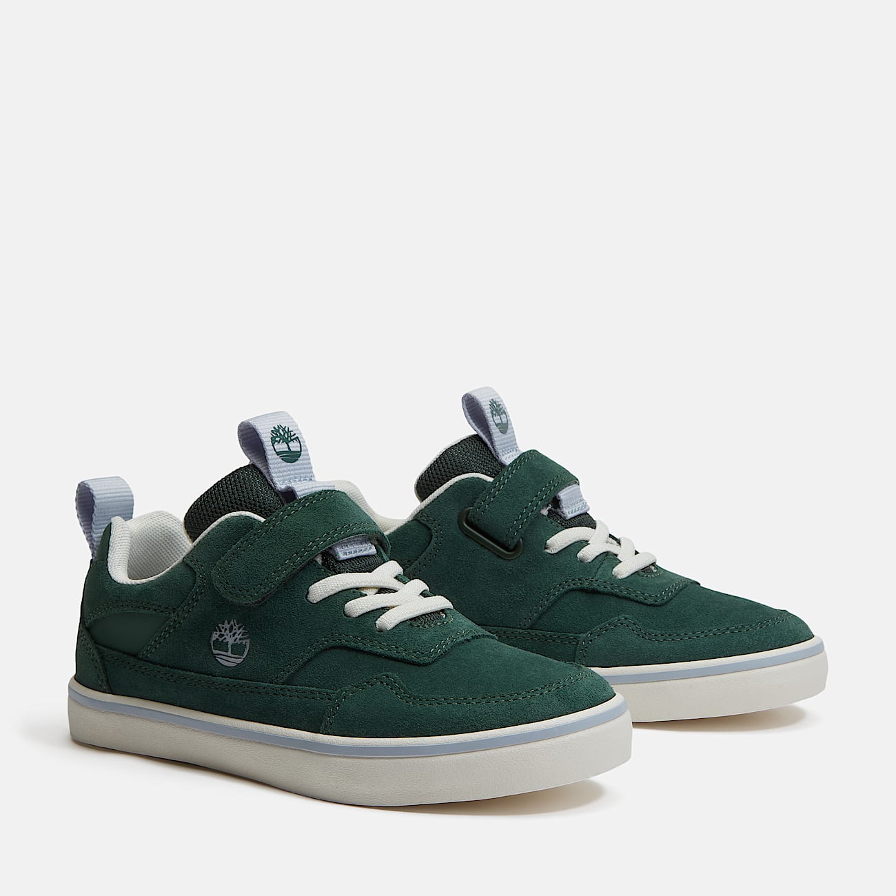 Stone Jump Sneaker mit Klettverschluss für Kinder in Grün - 4