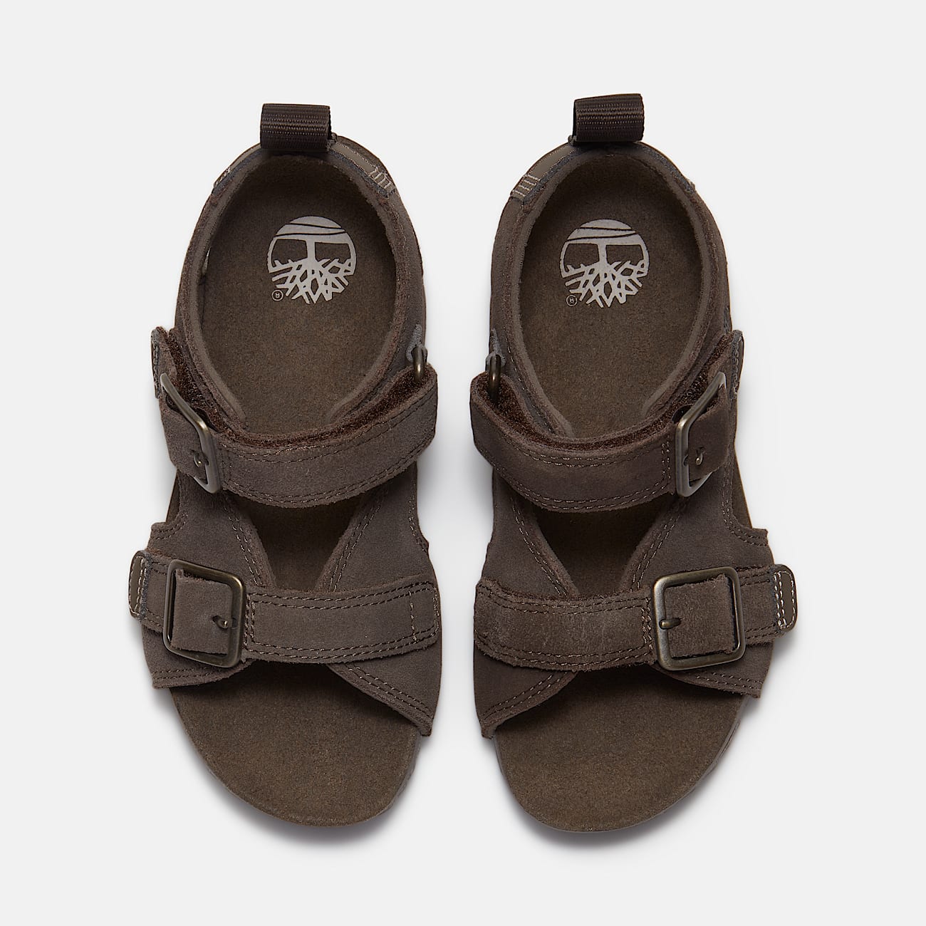 Castle Island Backstrap Sandal for Youth in Dark Grey TBL Grey ALT2