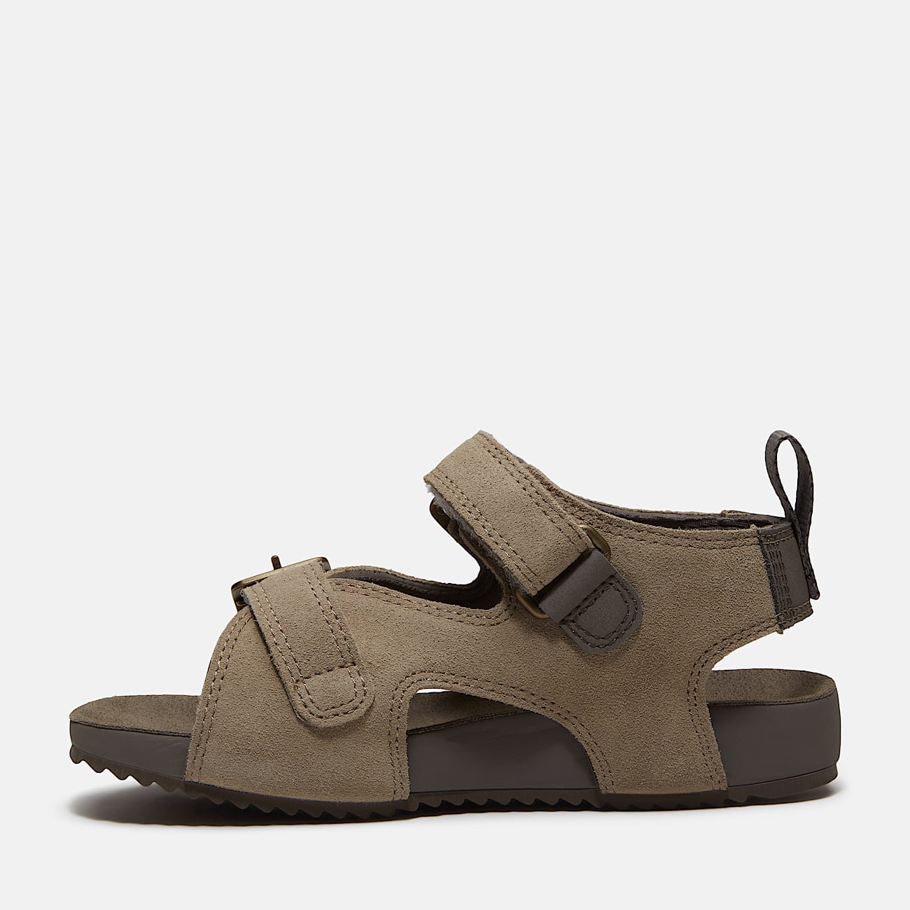 Castle Island Backstrap Sandal for Youth in Light Beige TBL Beige ALT6