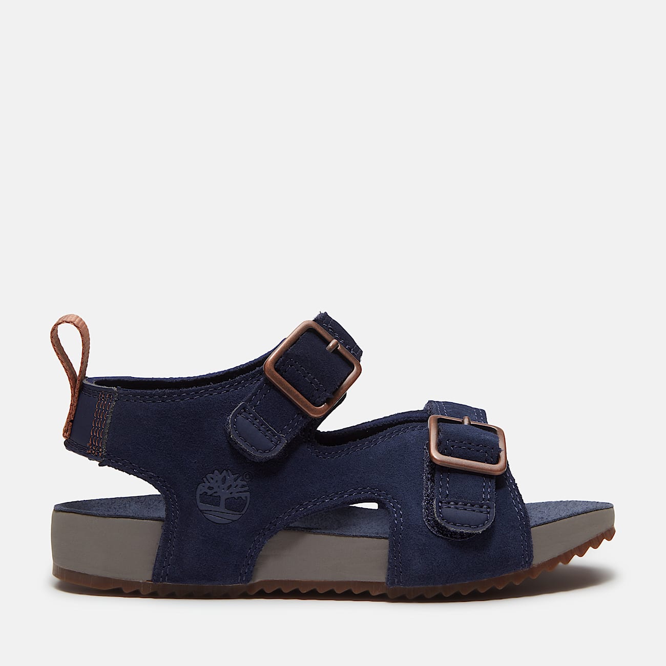 Castle Island Backstrap Sandal for Youth in Dark Blue TBL Blue HERO