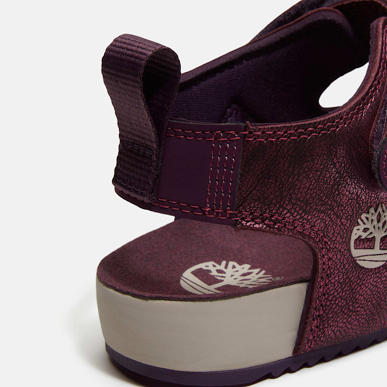 Castle Island Backstrap Sandal for Youth in Purple TBL Purple ALT8