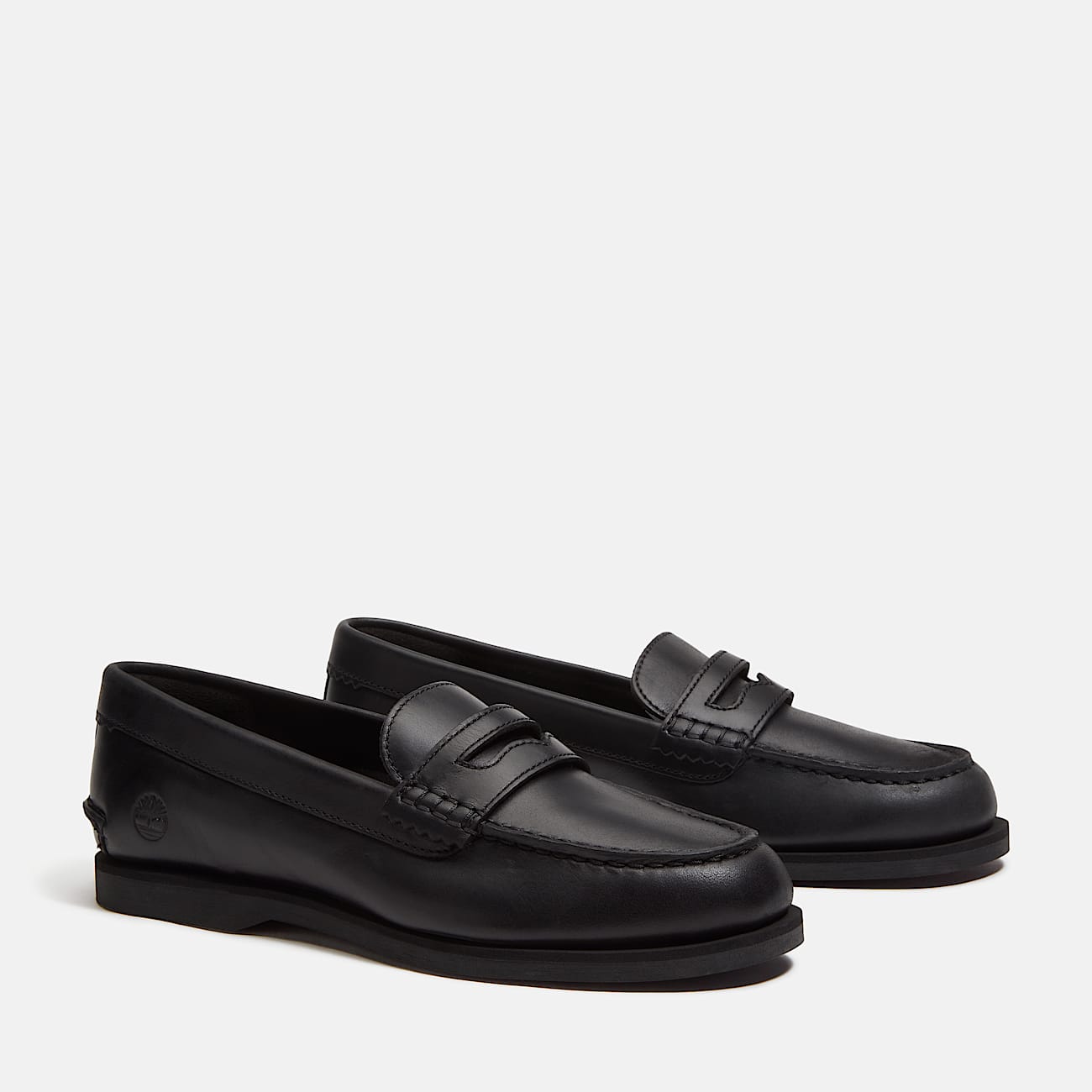 Slip-On Classic Boat Shoe for Women in Black - 4