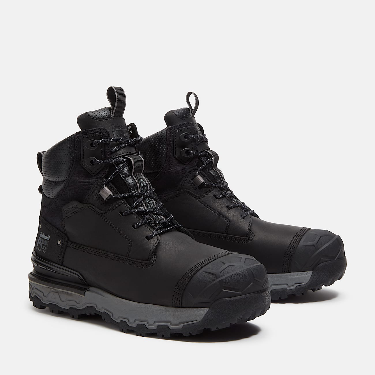 Bottine de scurit impermable et ultralgre  embout composite Boondock 6 pour homme en noir TBL noir ALT4