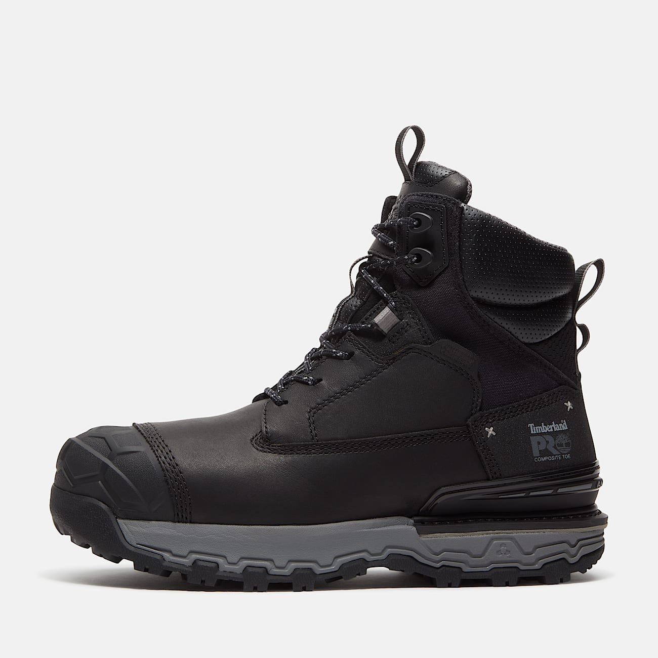 Bottine de scurit impermable et ultralgre  embout composite Boondock 6 pour homme en noir TBL noir ALT8