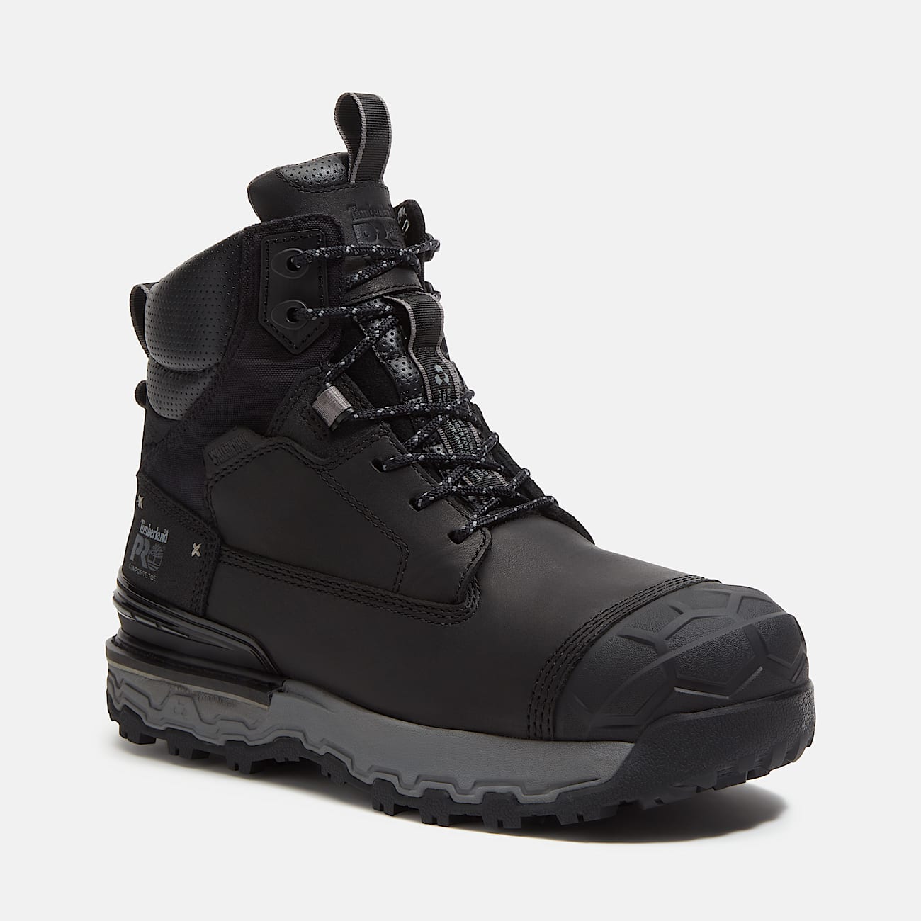 Bottine de scurit impermable et ultralgre  embout composite Boondock 6 pour homme en noir TBL noir ALT13
