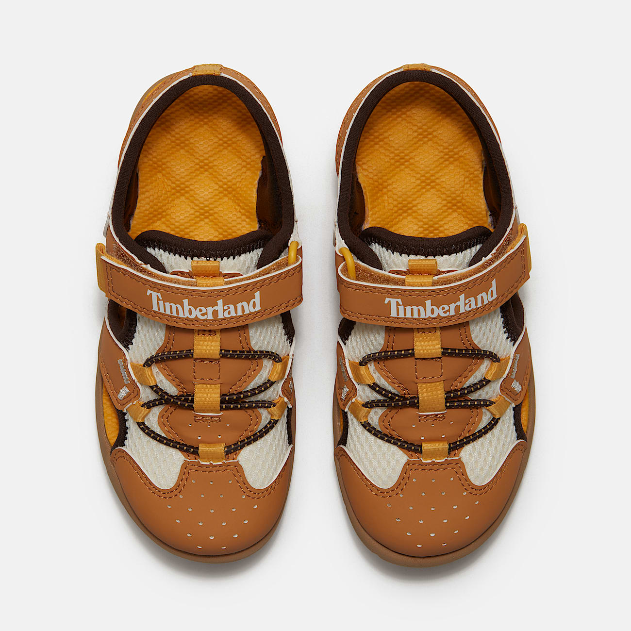 Perkins Row Fisherman Sandal for Youth in Yellow TBL Yellow ALT2