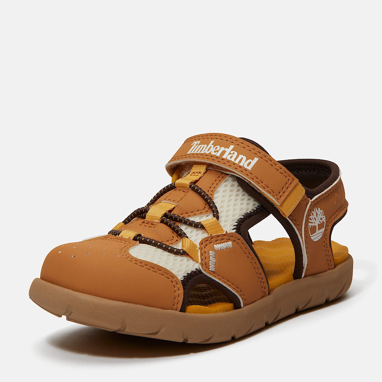 Perkins Row Fisherman Sandal for Youth in Yellow TBL Yellow ALT9