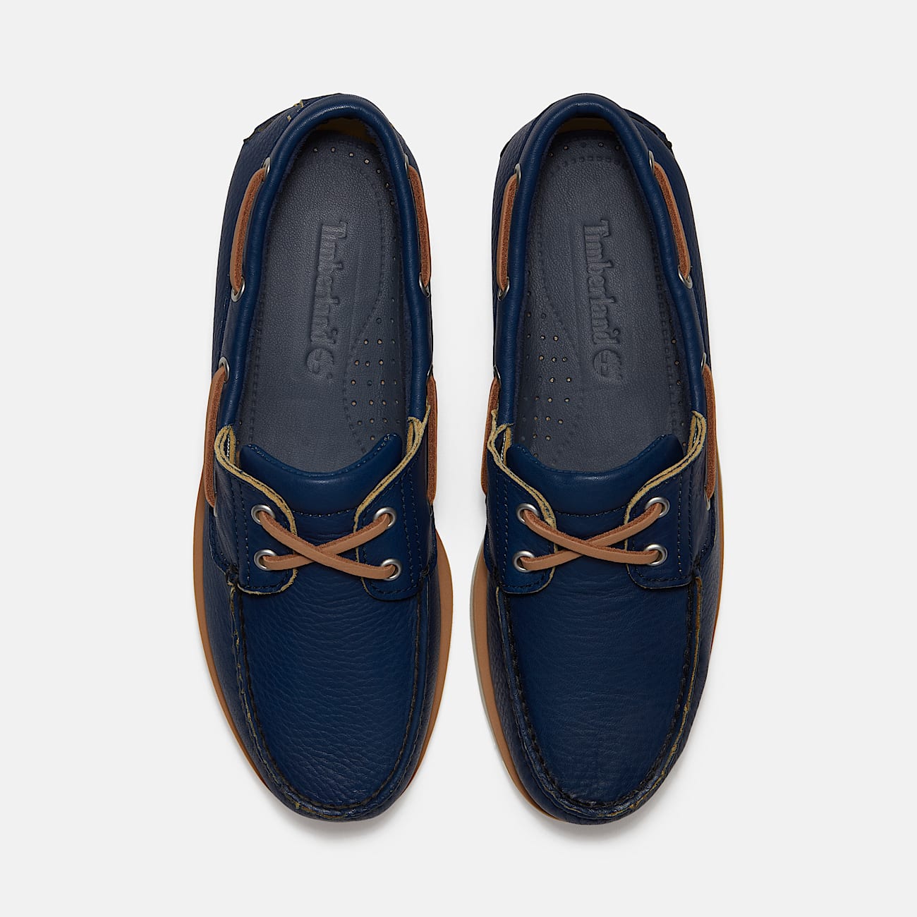 Lake House Classic 2Eye Boat Shoe for Men in Dark Blue TBL Blue ALT2