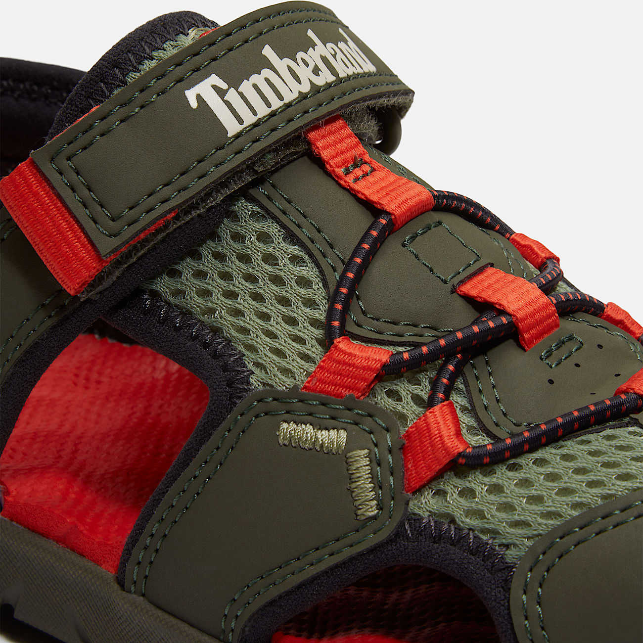 Perkins Row Fisherman Sandal for Youth in Dark Green TBL Green ALT7