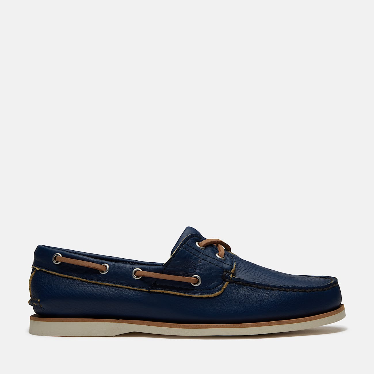 Lake House Classic 2Eye Boat Shoe for Men in Dark Blue TBL Blue HERO