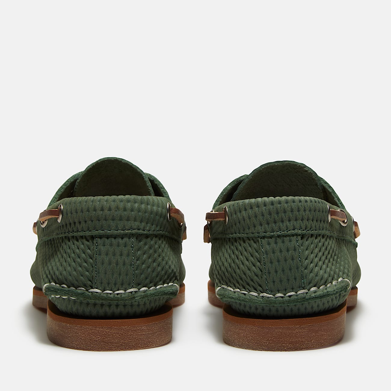 Timberland Classic Boat Shoe for Women in Green TBL Green ALT5