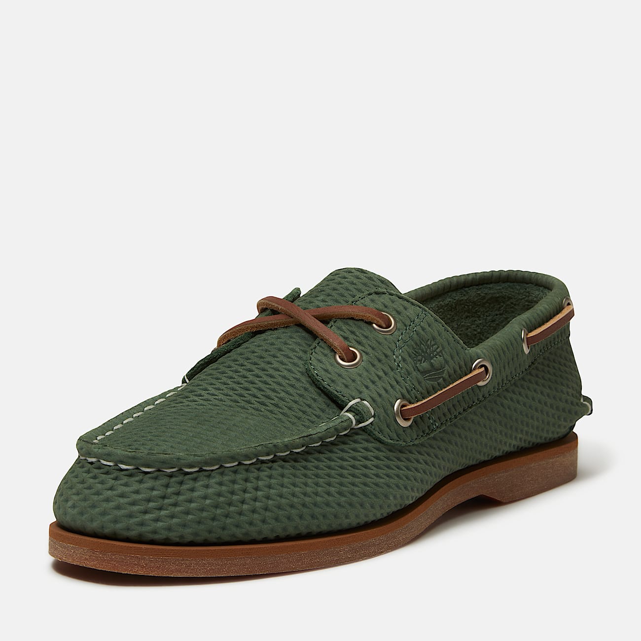 Timberland Classic Boat Shoe for Women in Green TBL Green ALT10