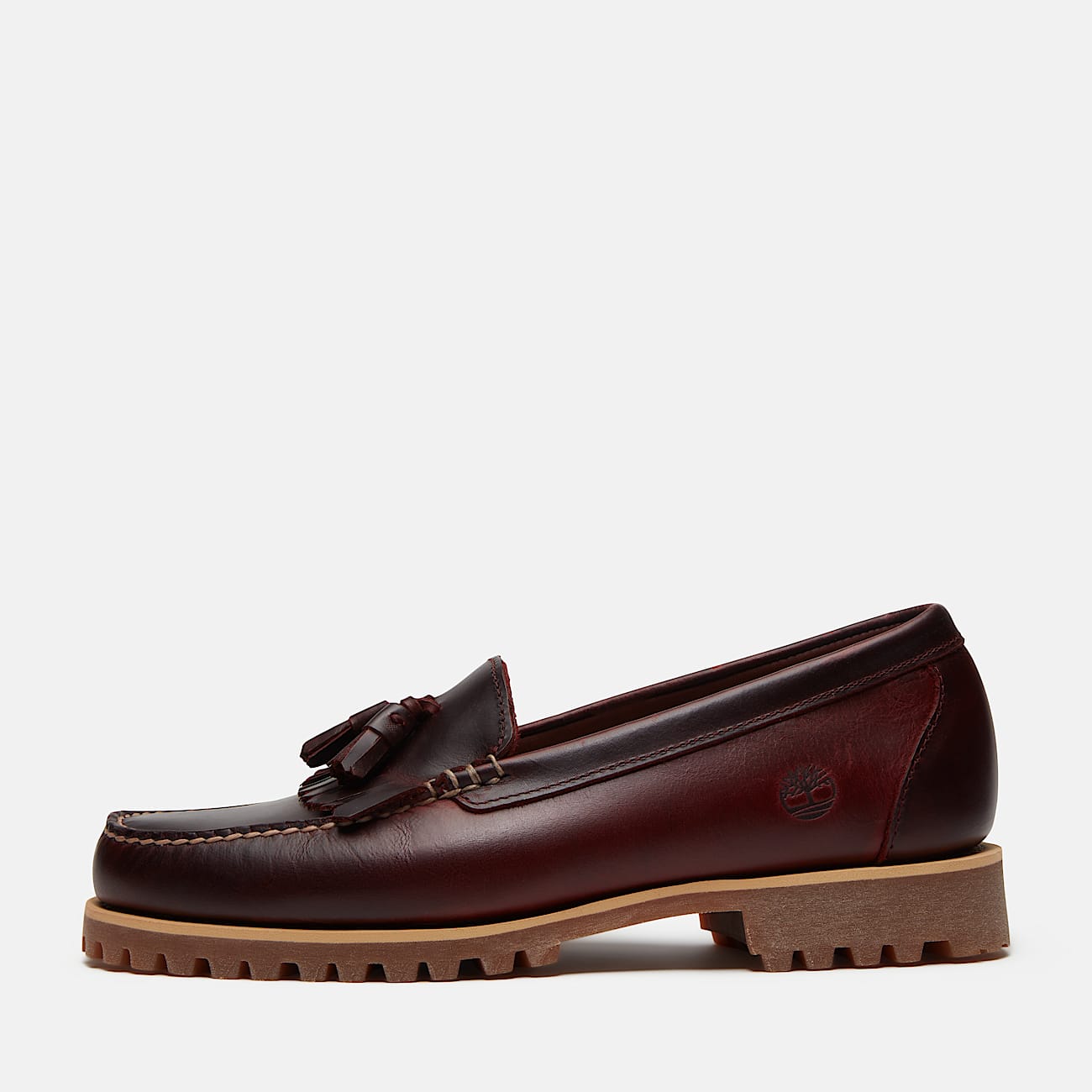 All Gender Timberland Authentic Kiltie Loafer in Burgunderrot TBL Burgunderrot ALT10