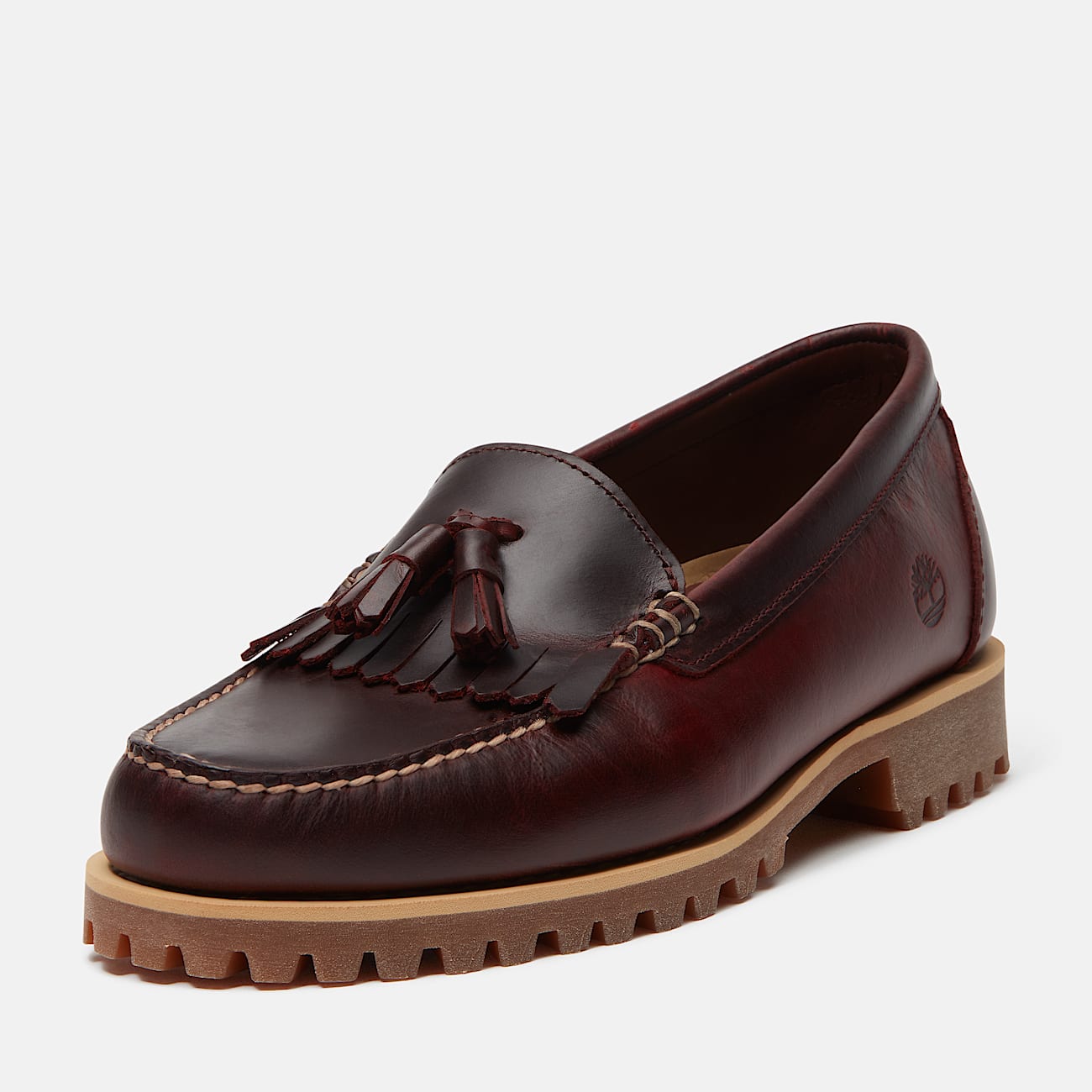 All Gender Timberland Authentic Kiltie Loafer in Burgunderrot TBL Burgunderrot ALT11