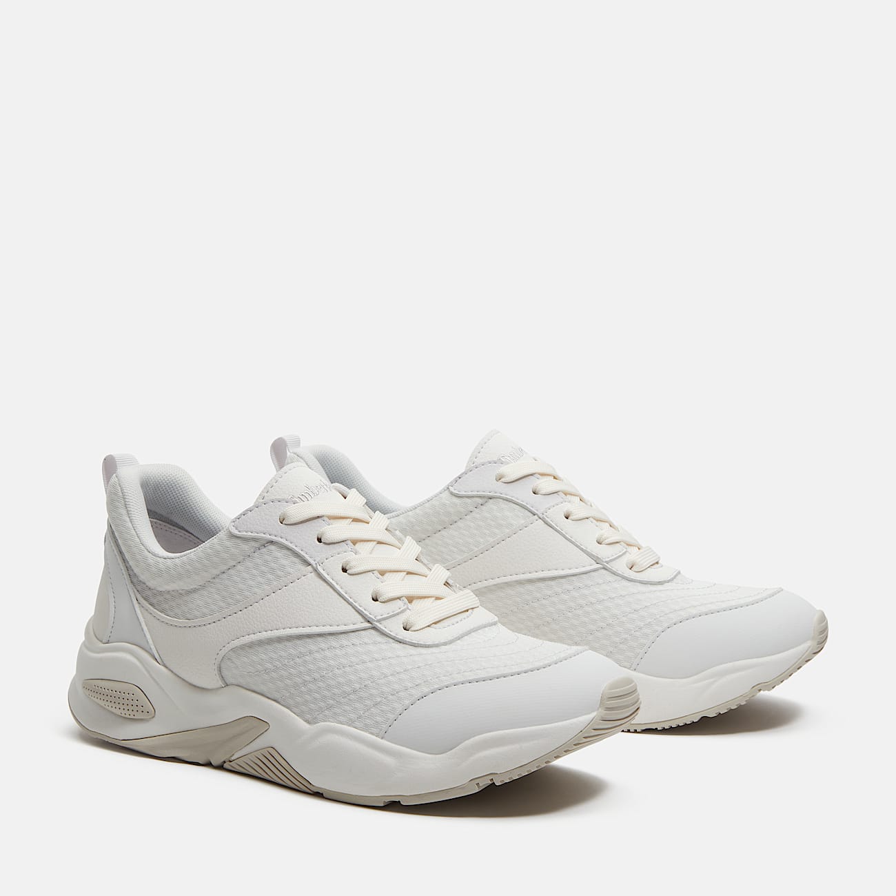 Delphiville Trainer for Women in White TBL White ALT4