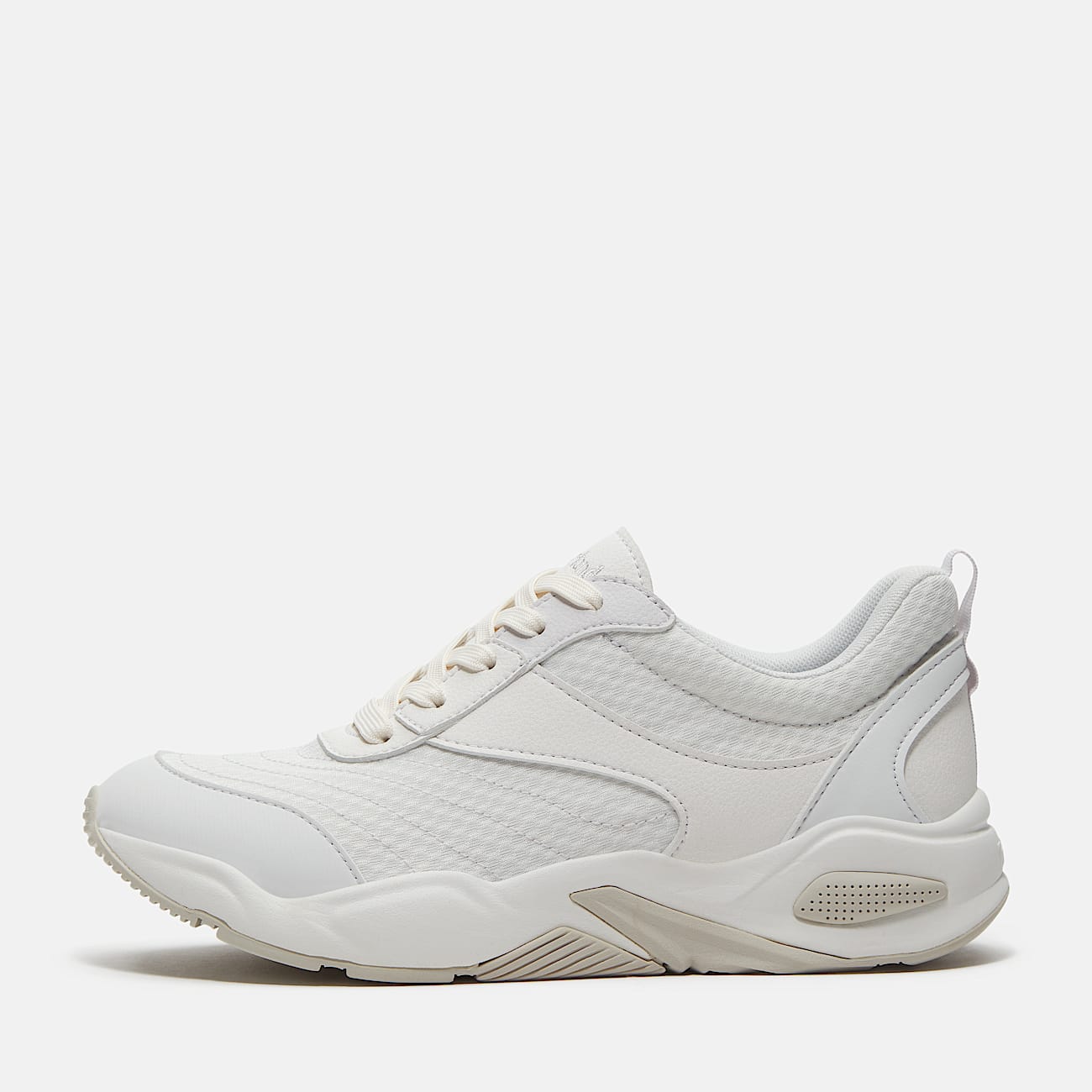 Delphiville Trainer for Women in White TBL White ALT8