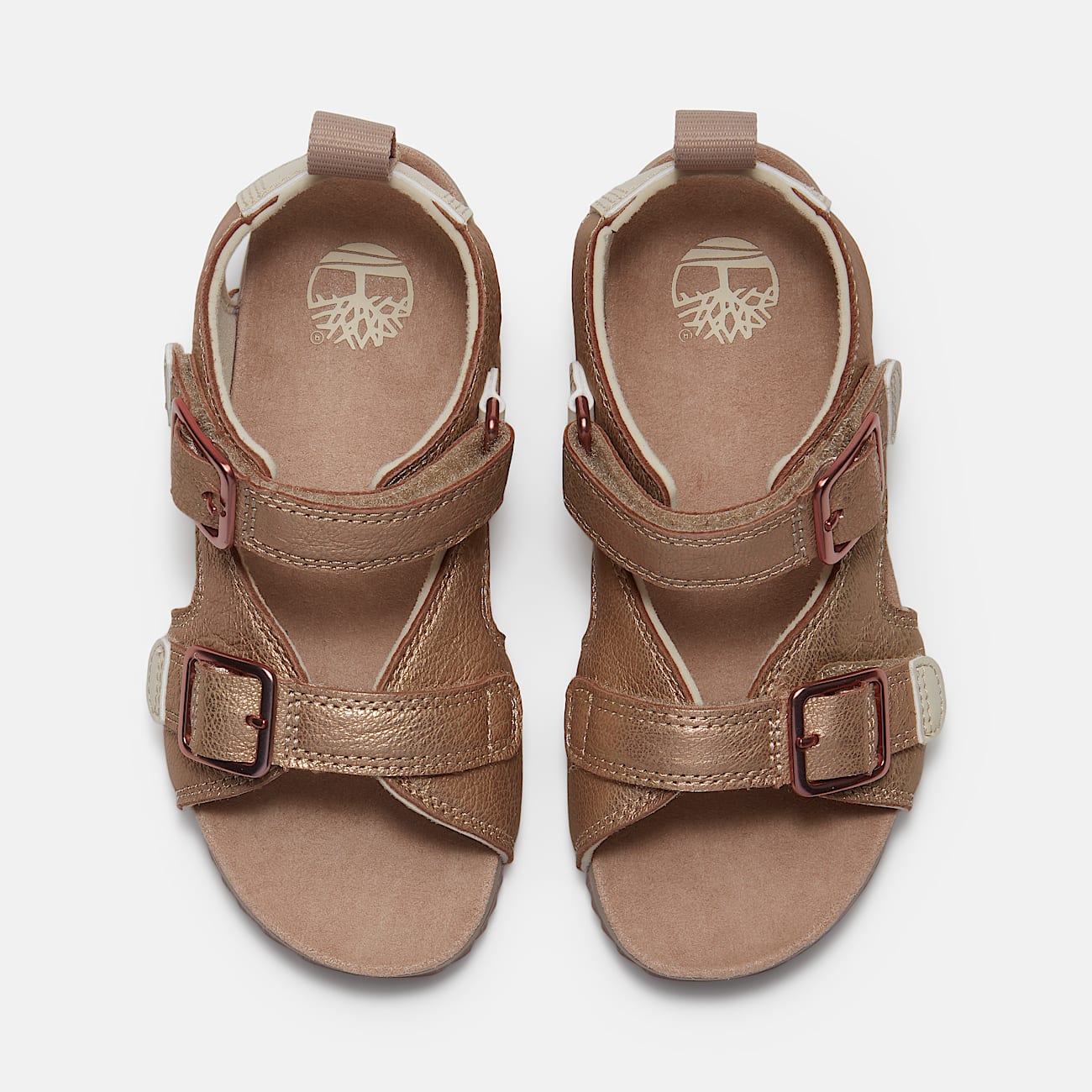 Castle Island Backstrap Sandal for Toddler in Light Pink TBL Pink ALT2