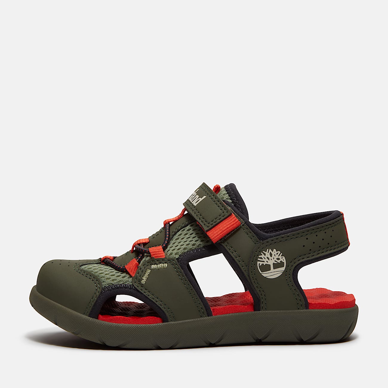 Perkins Row Fisherman Sandal for Toddler in Dark Green TBL Green ALT8