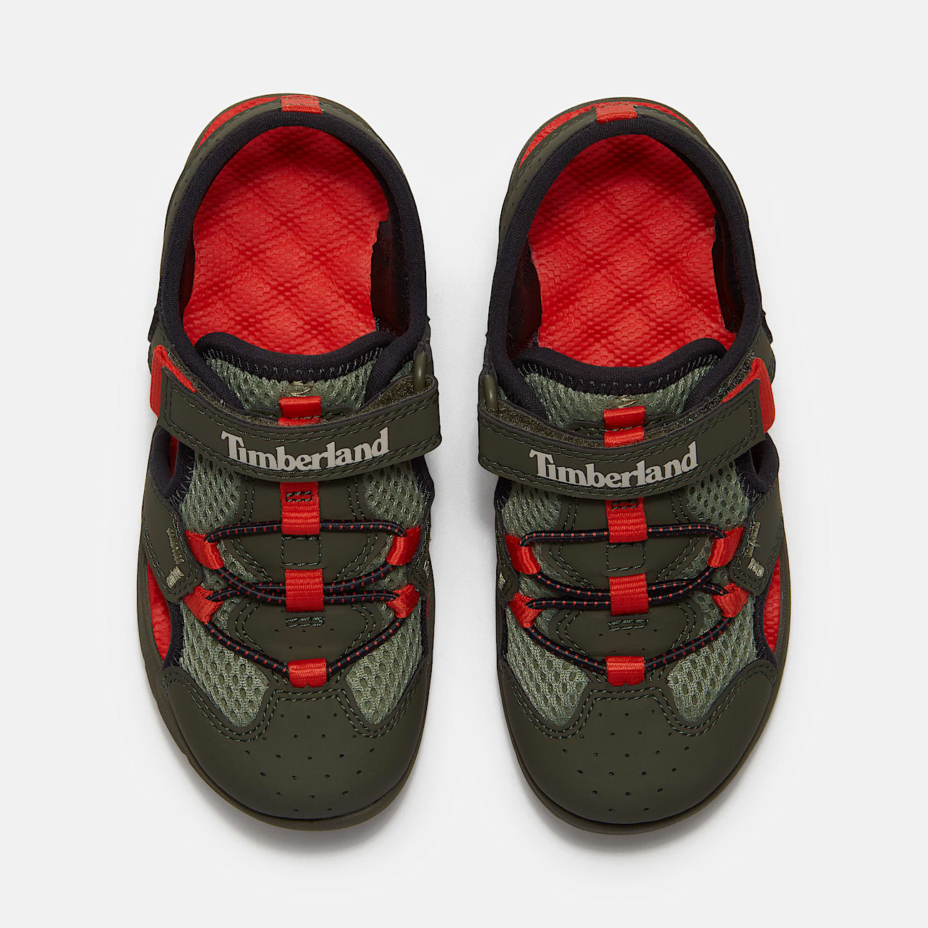 Perkins Row Fisherman Sandal for Toddler in Dark Green TBL Green ALT2