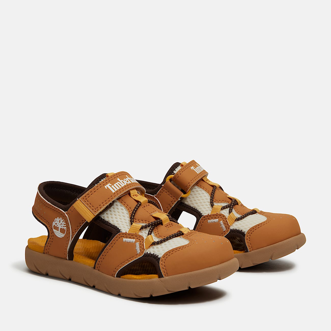 Perkins Row Fisherman Sandal for Toddler in Yellow TBL Yellow ALT4