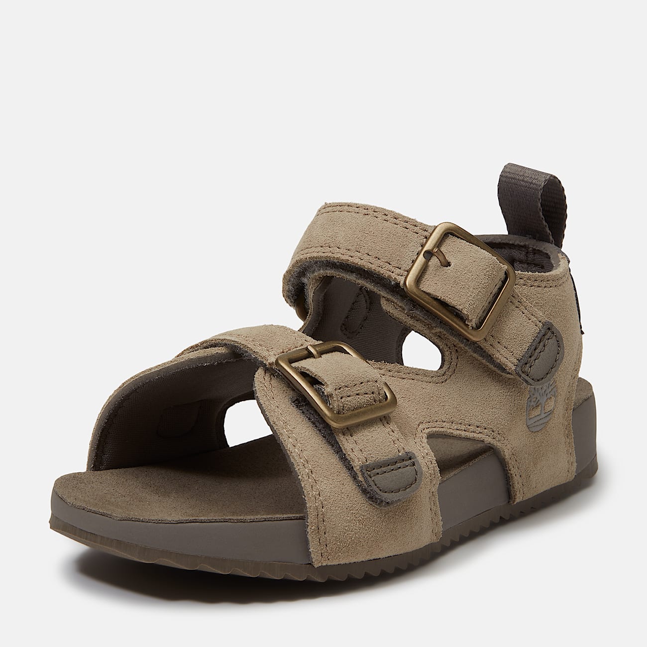 Castle Island Backstrap Sandal for Junior in Light Beige TBL Beige ALT9