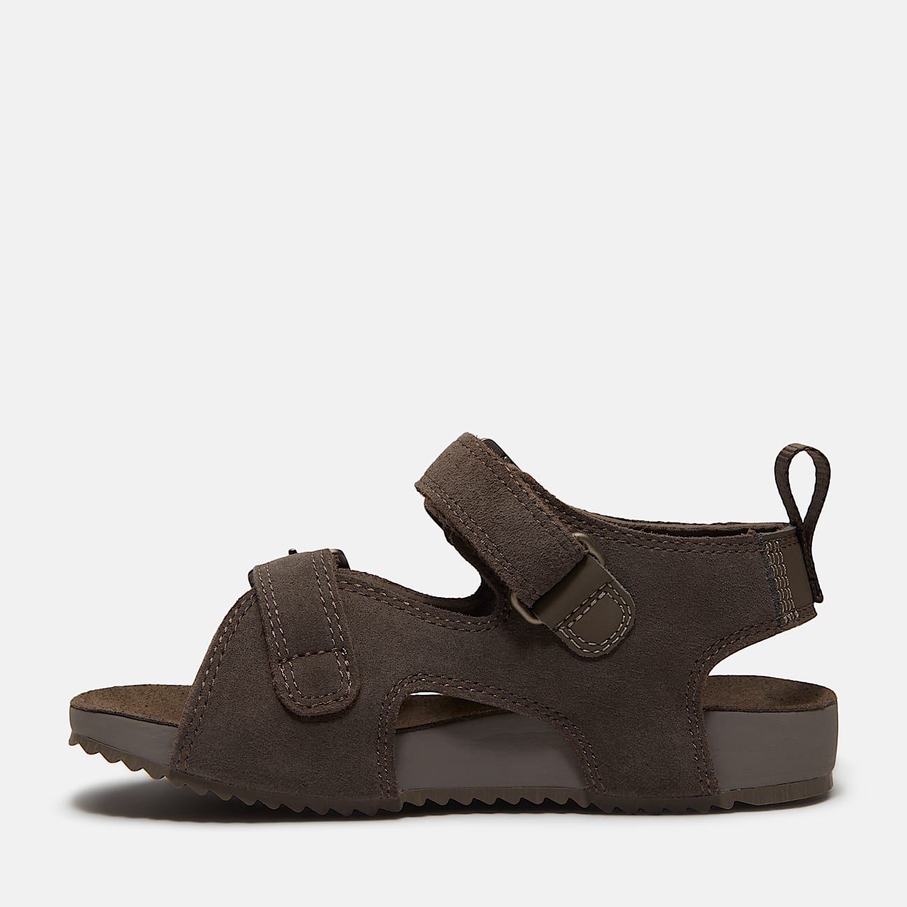 Castle Island Backstrap Sandal for Junior in Dark Grey TBL Grey ALT6
