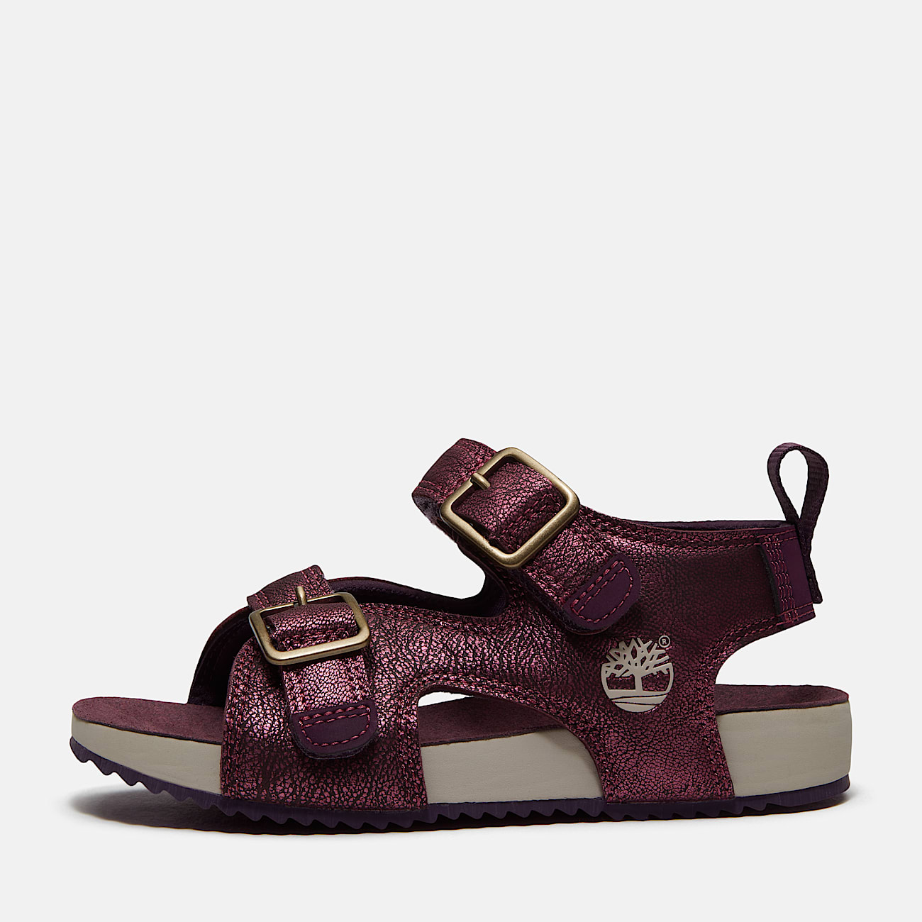 Castle Island Backstrap Sandal for Junior in Purple TBL Purple ALT9