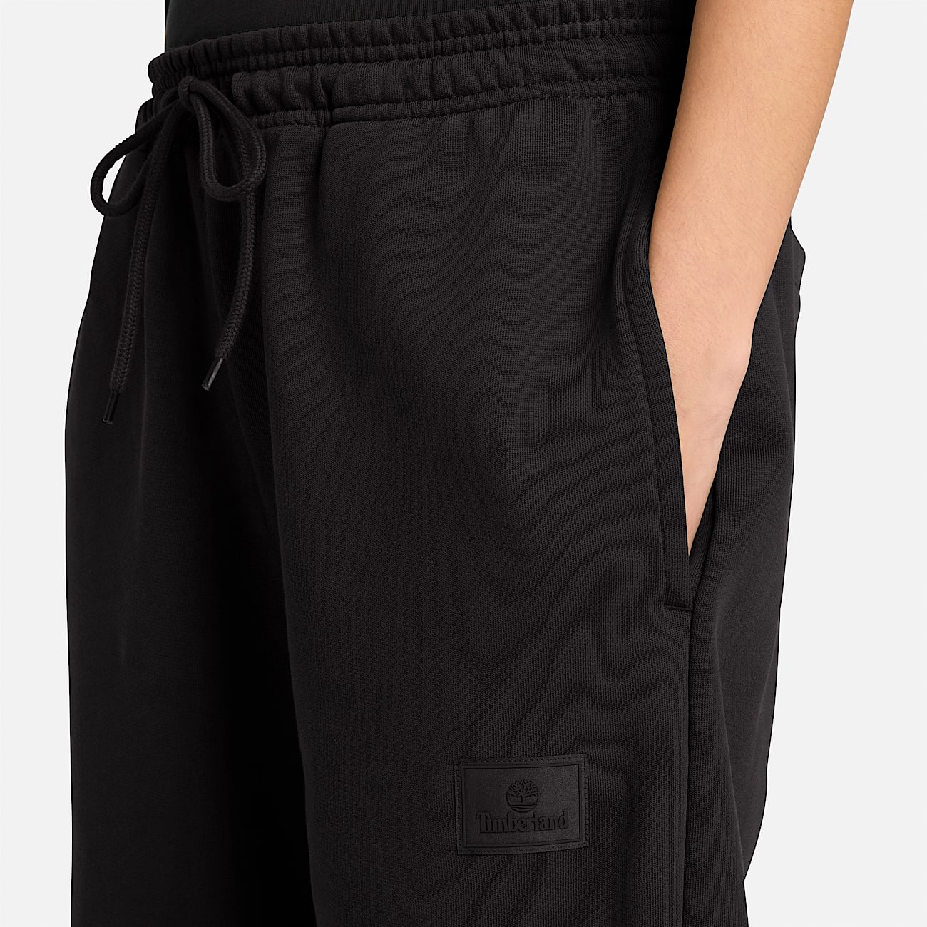 All Gender Jogginghose mit Silikonaufnher in Schwarz TBL Schwarz ALT4