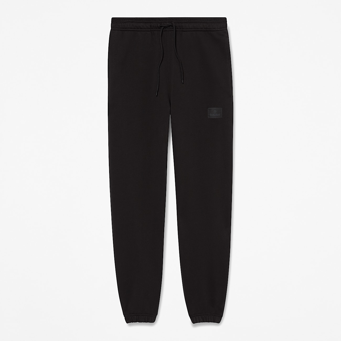 Pantalón de chándal con insignia de silicona unisex en negro - 1