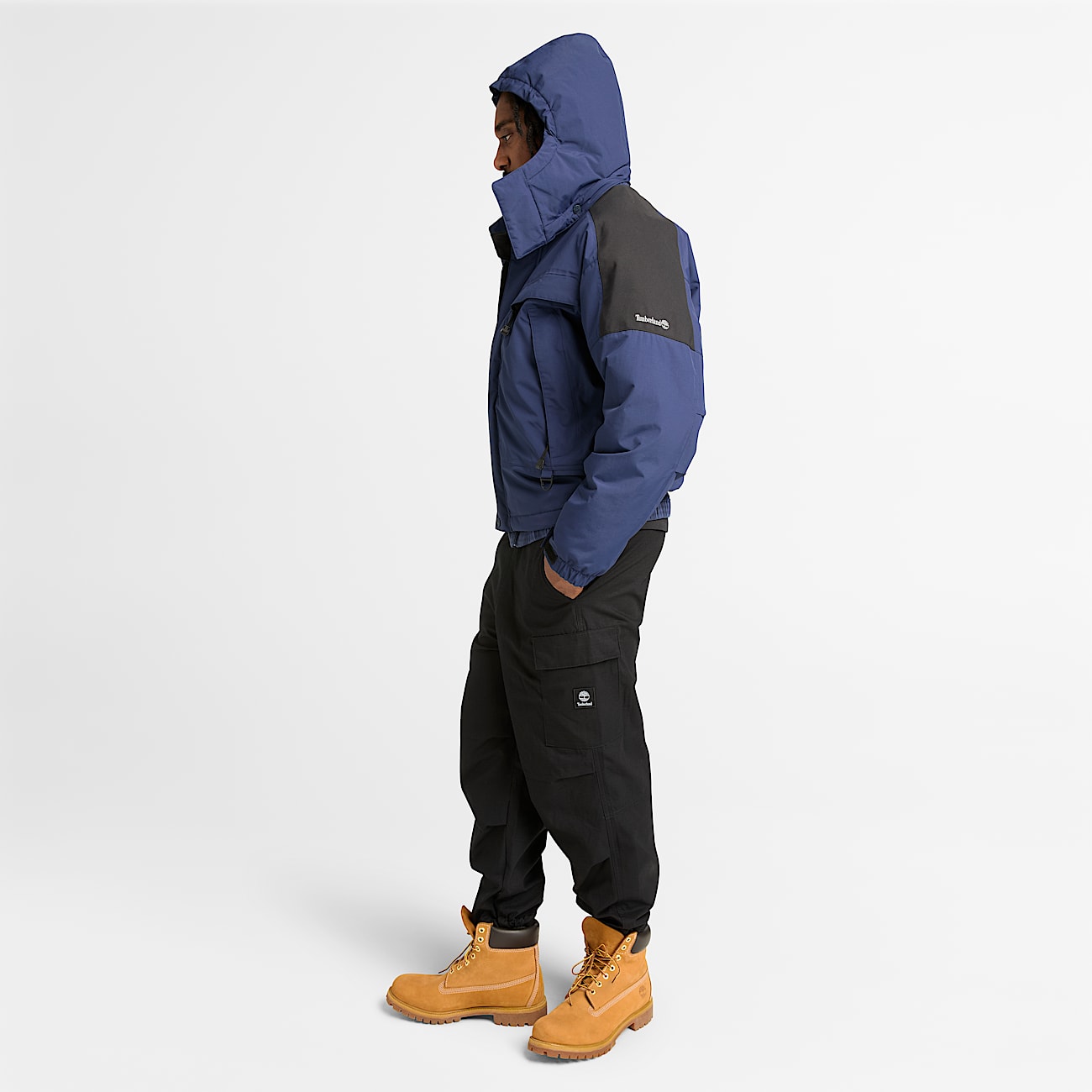 Veste de pluie impermable Granite State pour homme en bleu marinenoir TBL bleu marine ALT7