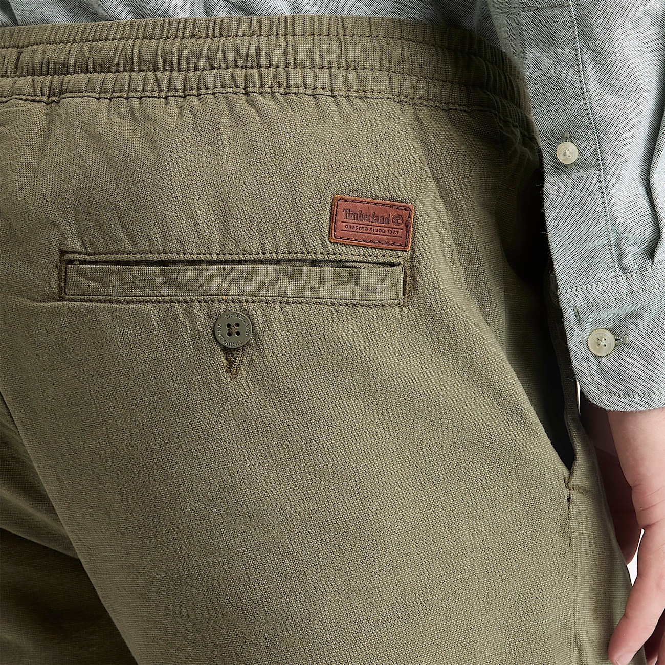 Cotton Jogger for Men in Green - 4