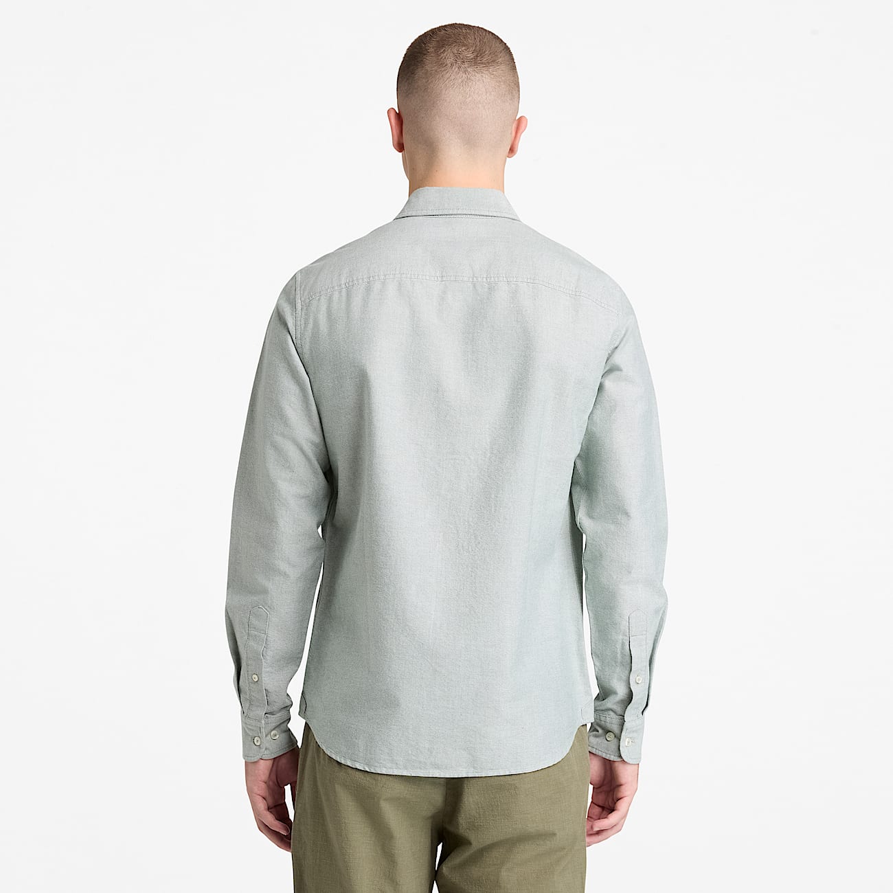 Oxford Shirt for Men in Dark Green - 5