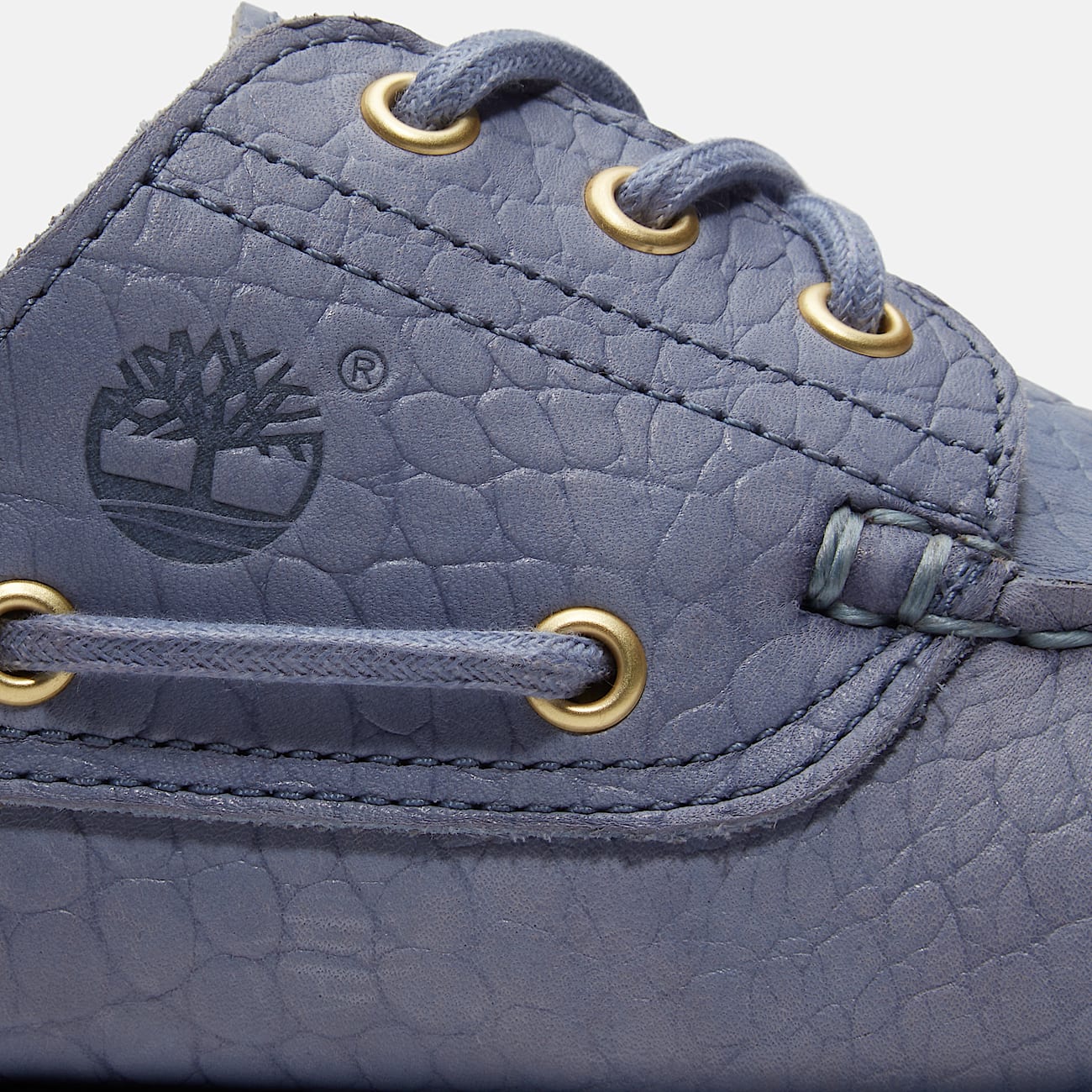 Uniseks Timberland Authentic 3Eye Lug Handgenaaide Bootschoen in blauw TBL blauw ALT8