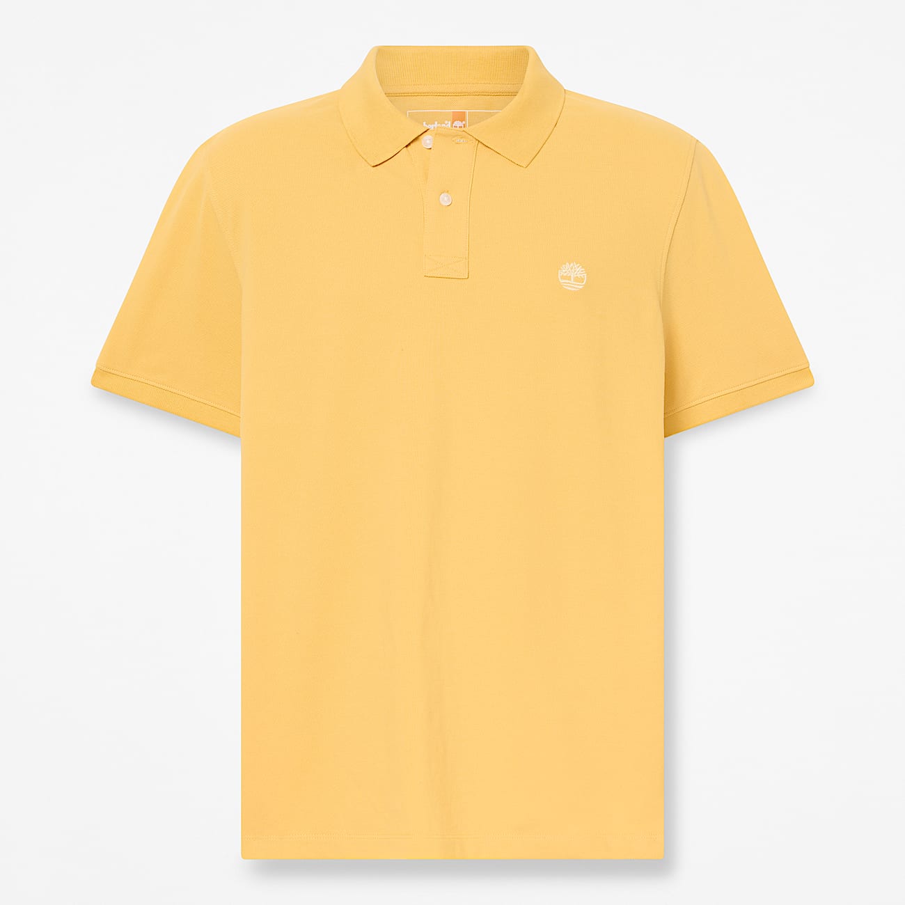 Millers River Short-Sleeve Pique Polo Shirt for Men in Yellow - 1