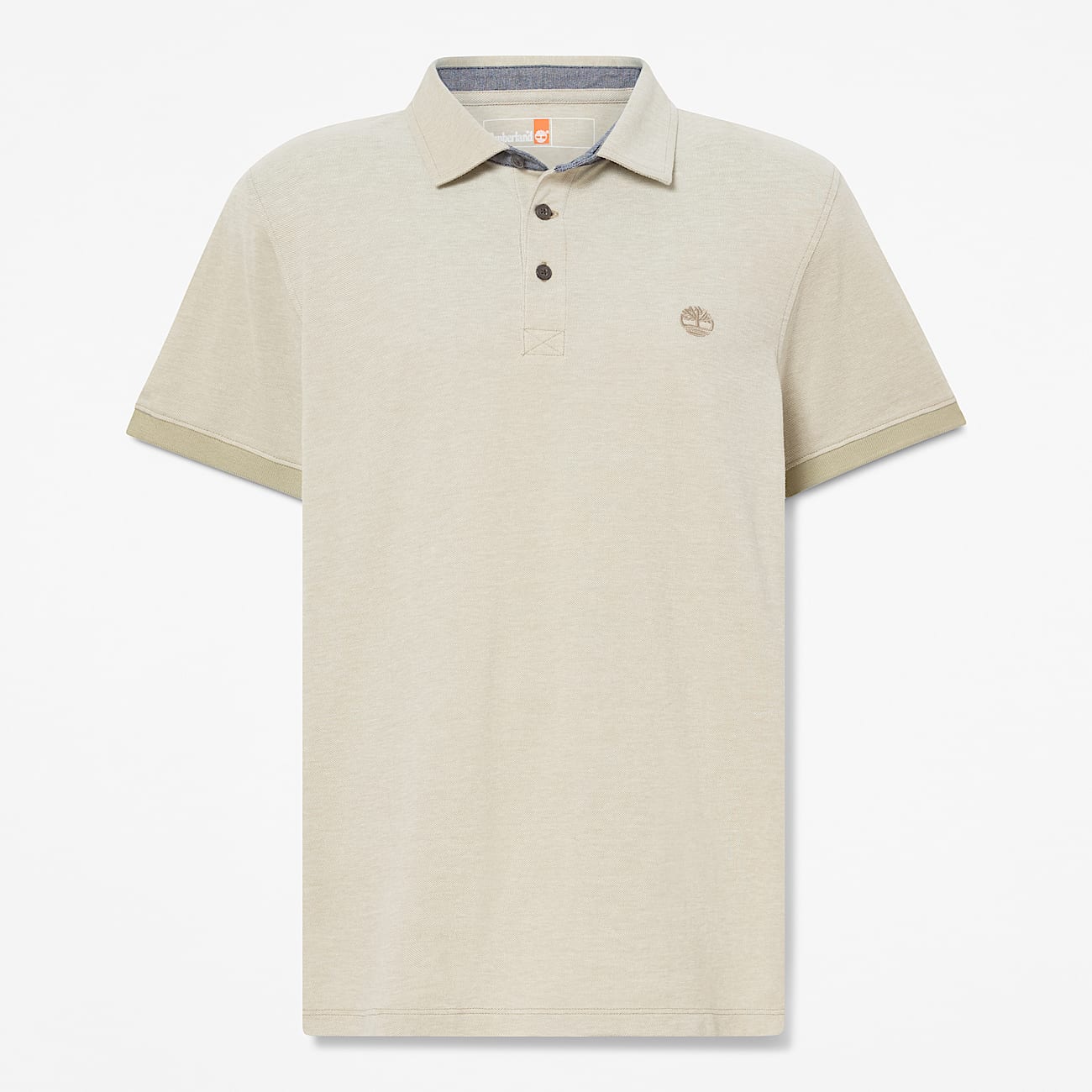 Kurzrmeliges Baboosic Brook OxfordPolohemd fr Herren in Beige TBL Beige HERO