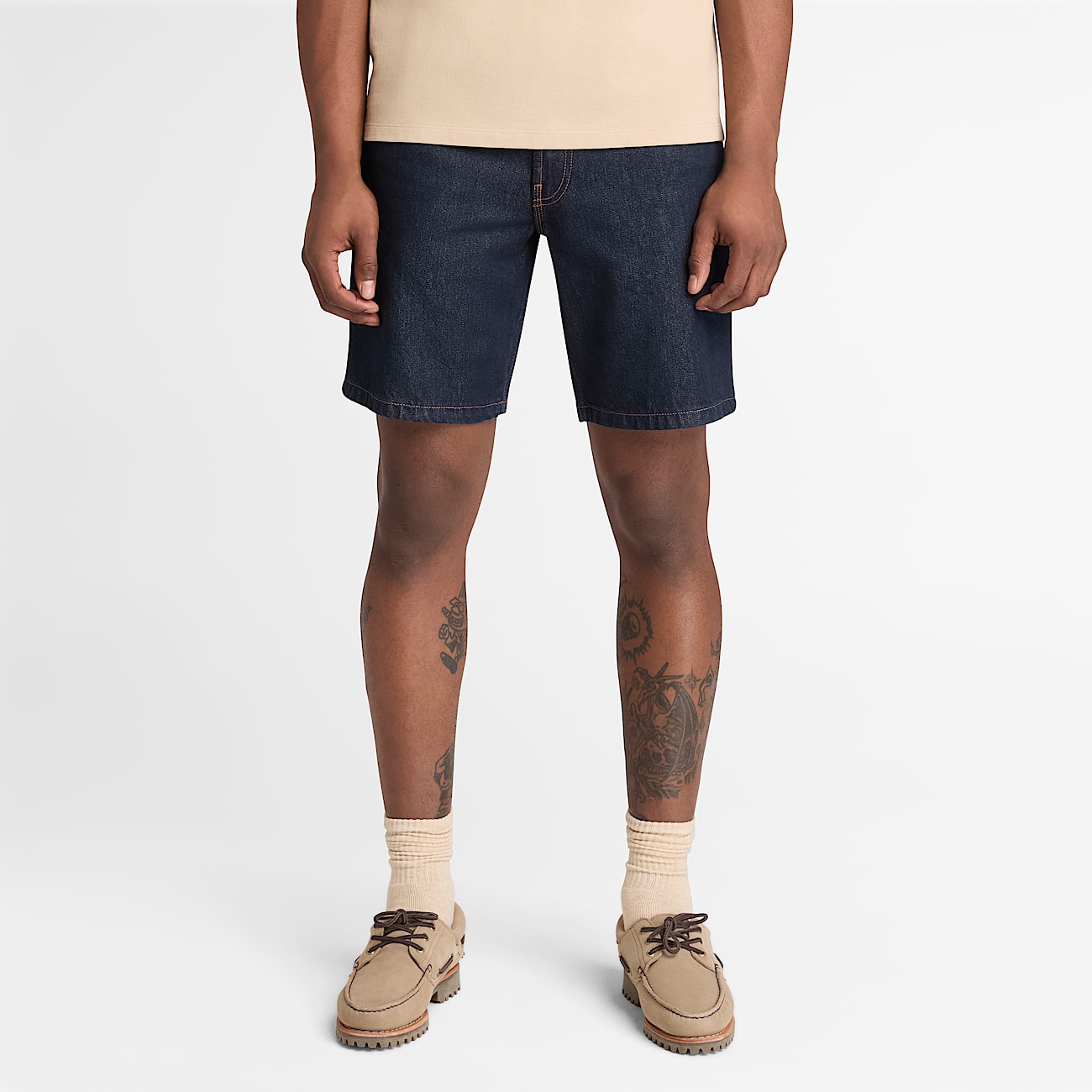 Jeans-Shorts für Herren in Dunkelblau - 2