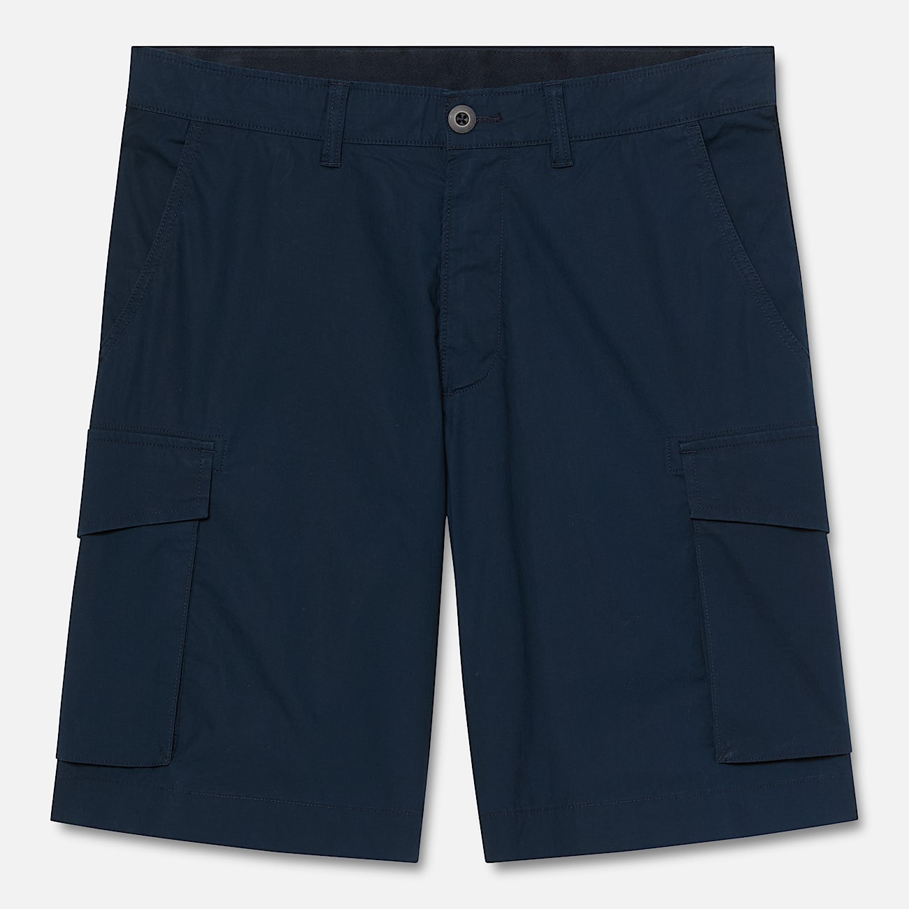 Brookline Poplin Cargo Short for Men in Dark Blue TBL Blue HERO