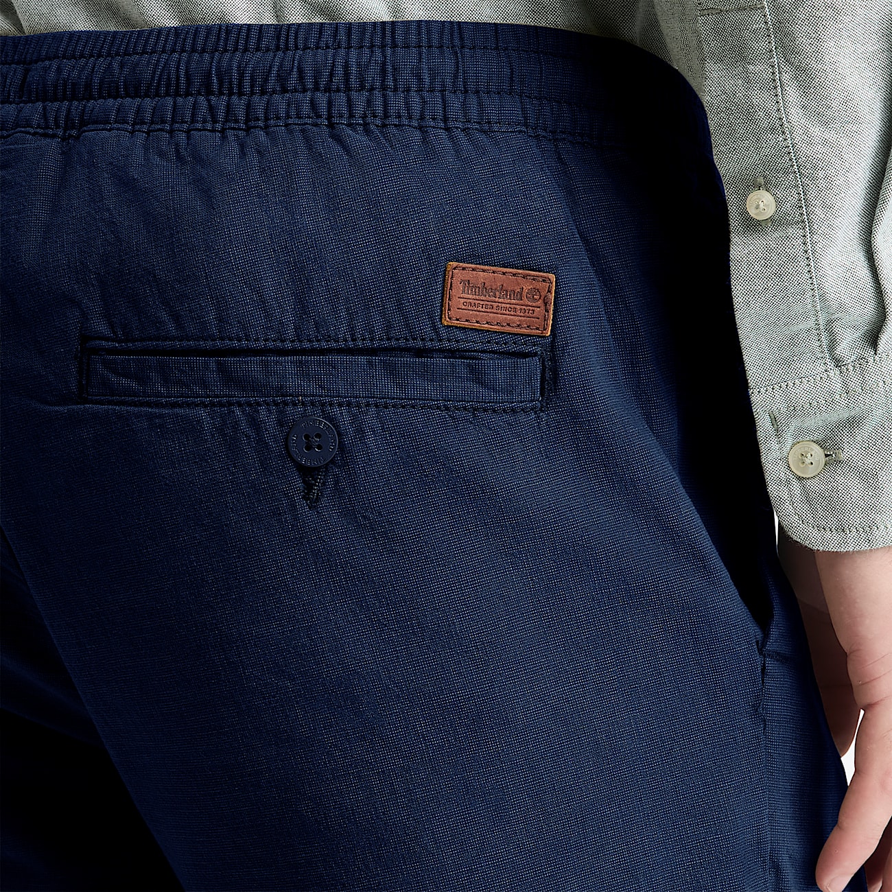 Cotton Jogger for Men in Dark Blue - 4