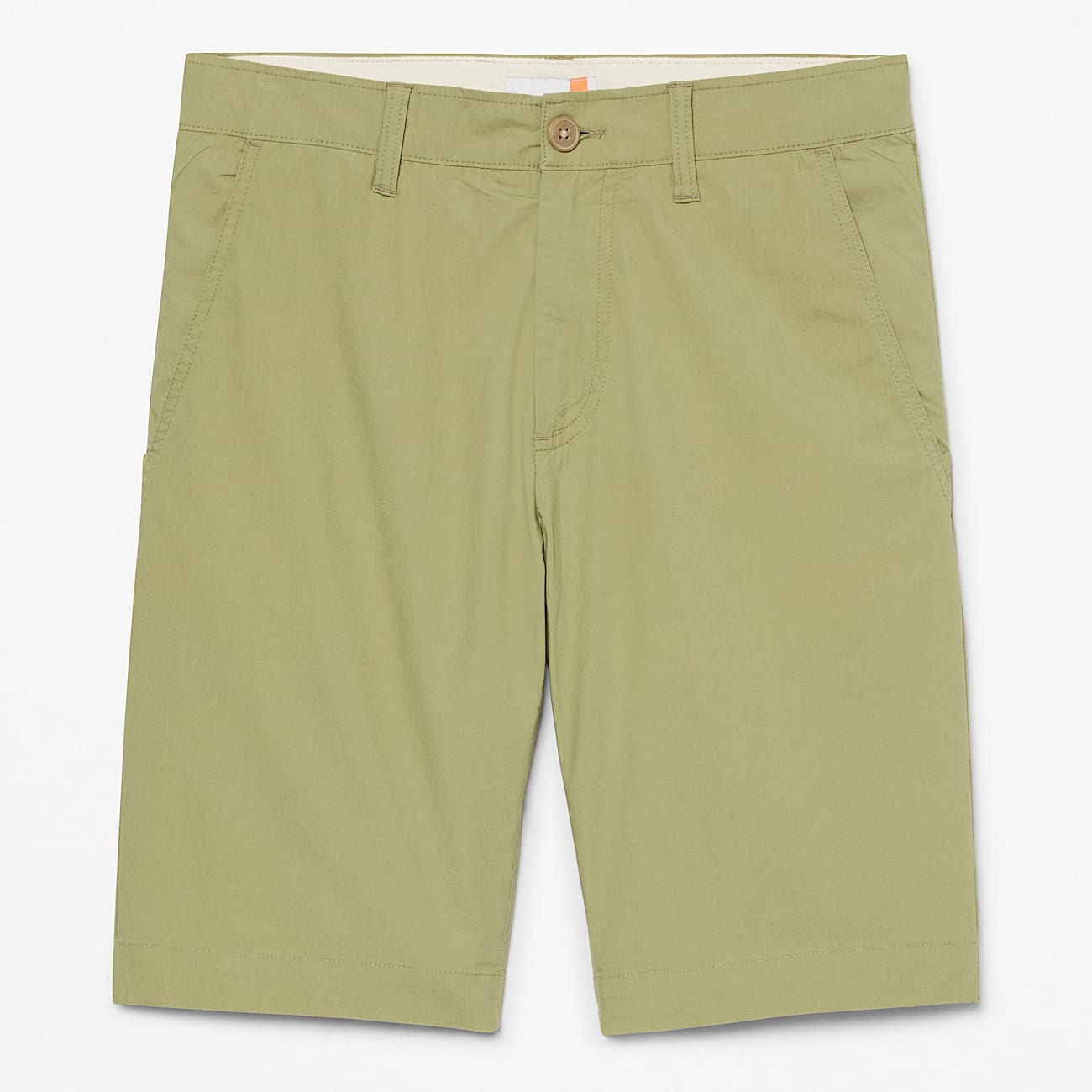 Claremont Poplin Chino Short for Men in Green TBL Green HERO