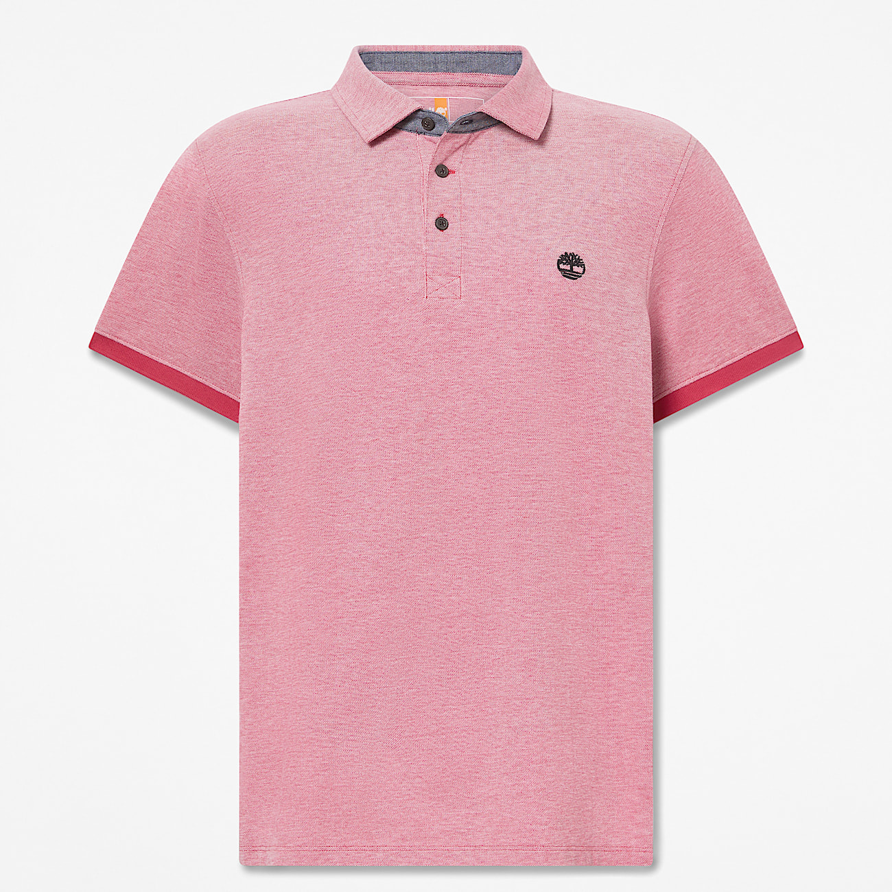 Polo Oxford  manches courtes Baboosic Brook pour homme en Rouge TBL rouge HERO