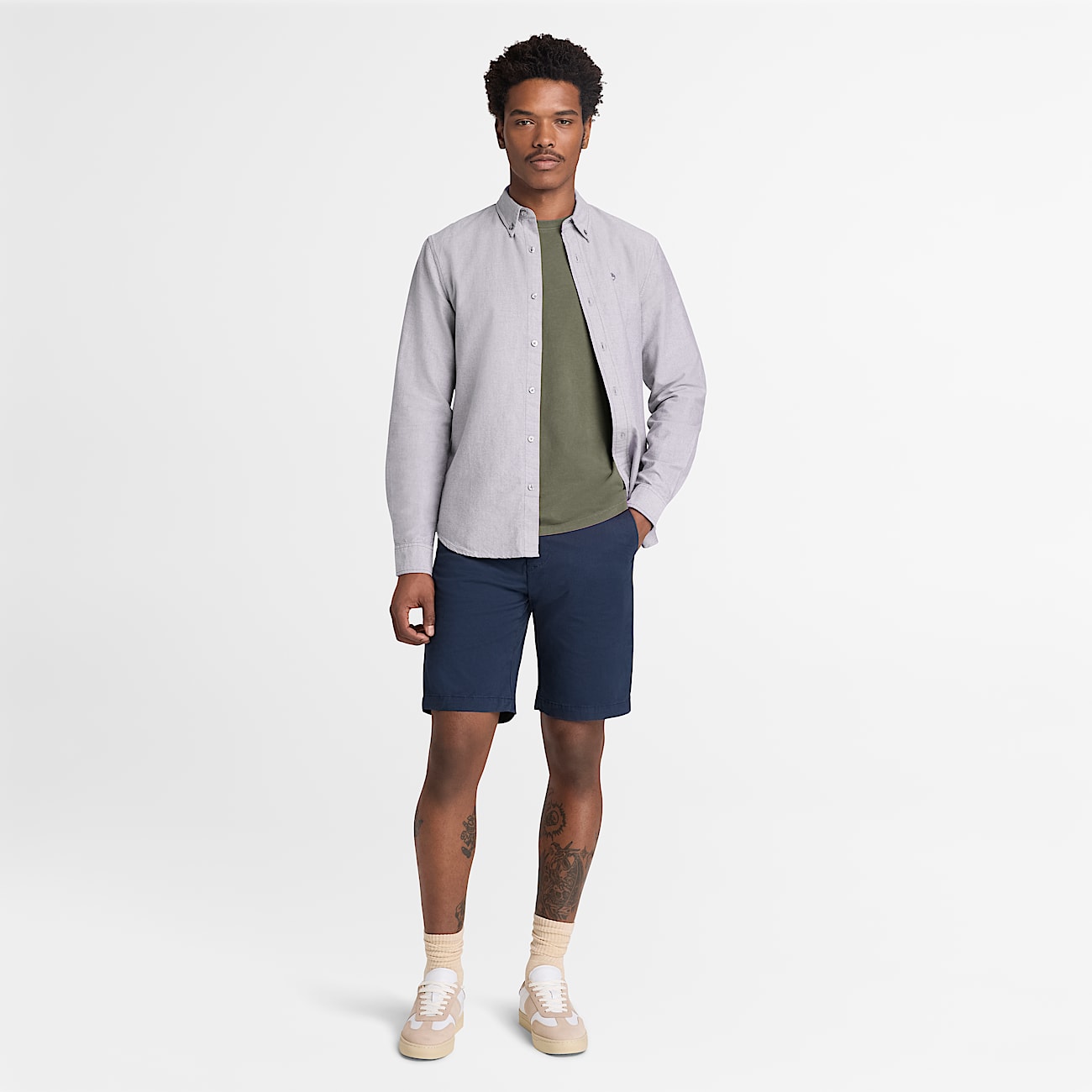 Stckgefrbtes Dunstan River TShirt fr Herren in Grn TBL Grn ALT2