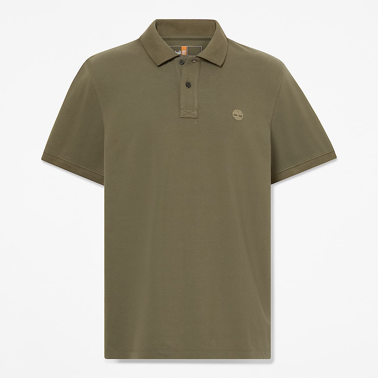 Polo in Piqu a Maniche Corte Millers River da Uomo in verde TBL verde HERO