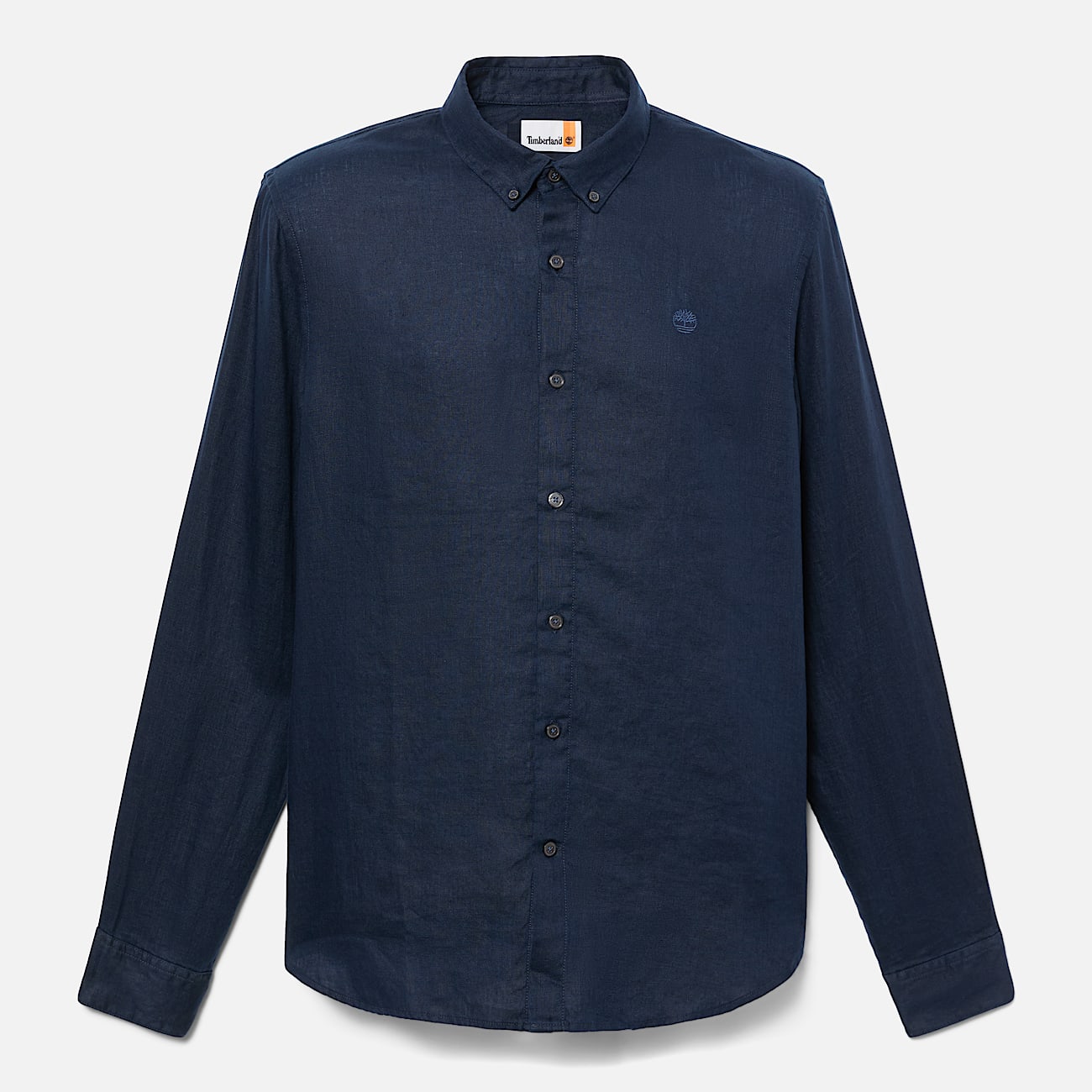 Camisa de Linho Mill Brook para Homem em azulescuro TBL azul HERO
