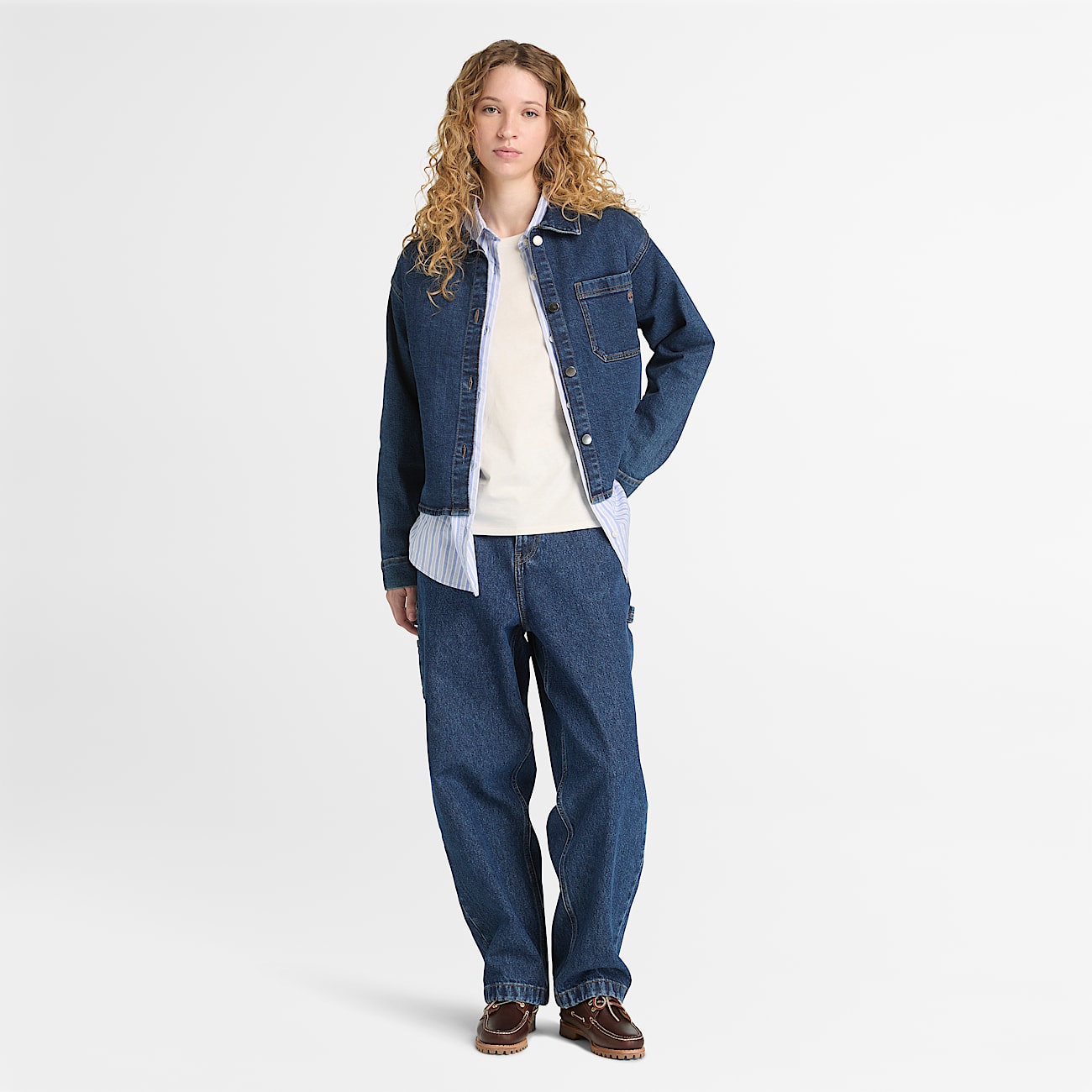 Dunstan KurzarmTShirt fr Damen in Wei TBL Wei ALT2